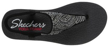 Skechers MEDITATION-NEW MOON Sandale, Sommerschuh, Sandalette, Riemchensandale, mit Strasssteinen besetzt