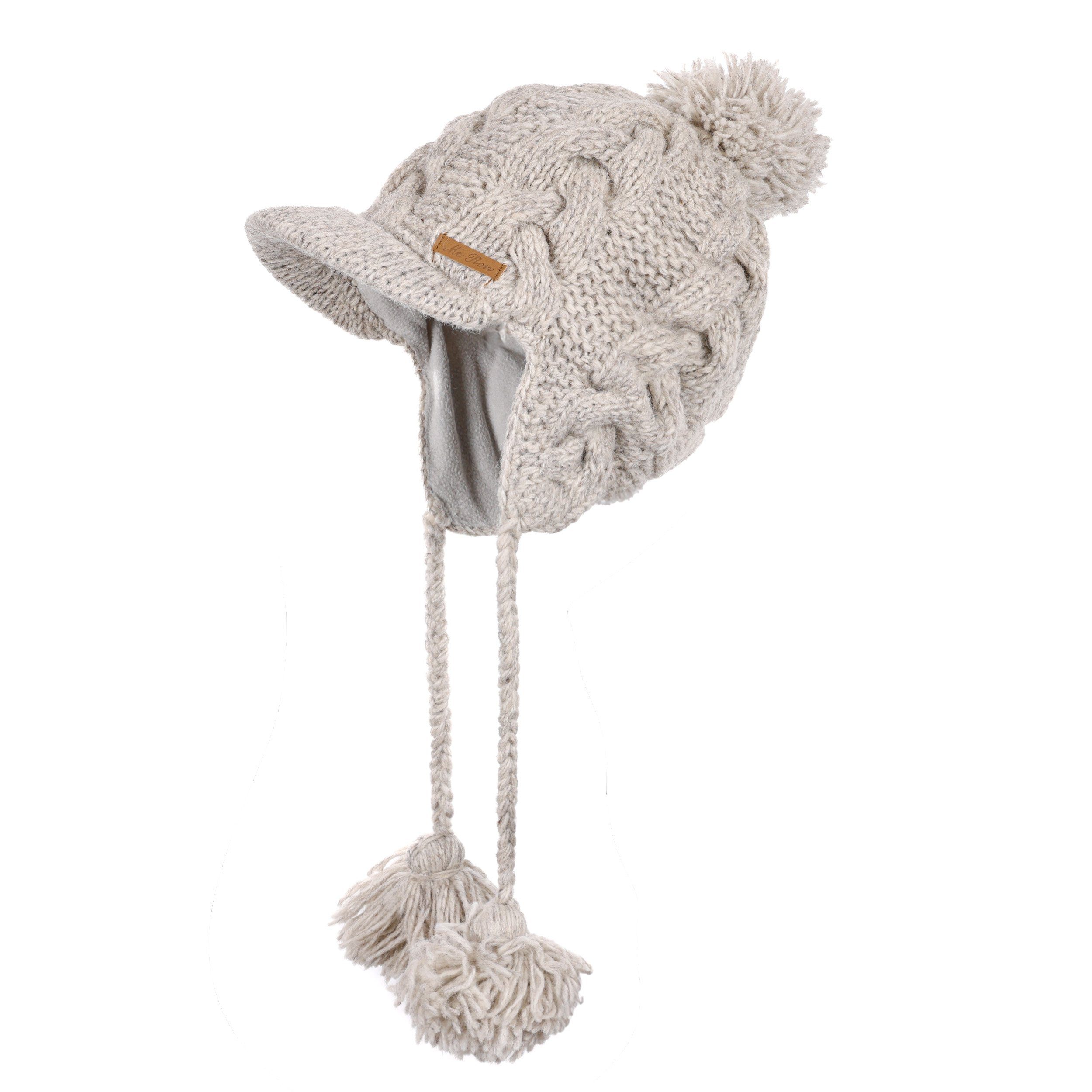 McRon Strickmütze Wollmütze Modell Susi gefüttert mit Fleece günstig online kaufen