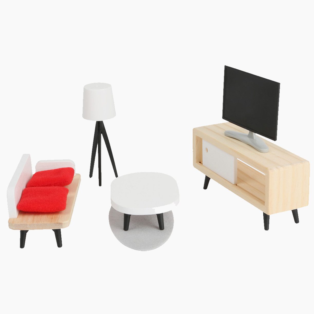 Small Foot Puppenhausmöbel Puppenhausmöbel Komplett-Set (spar packung, 28tl günstig online kaufen