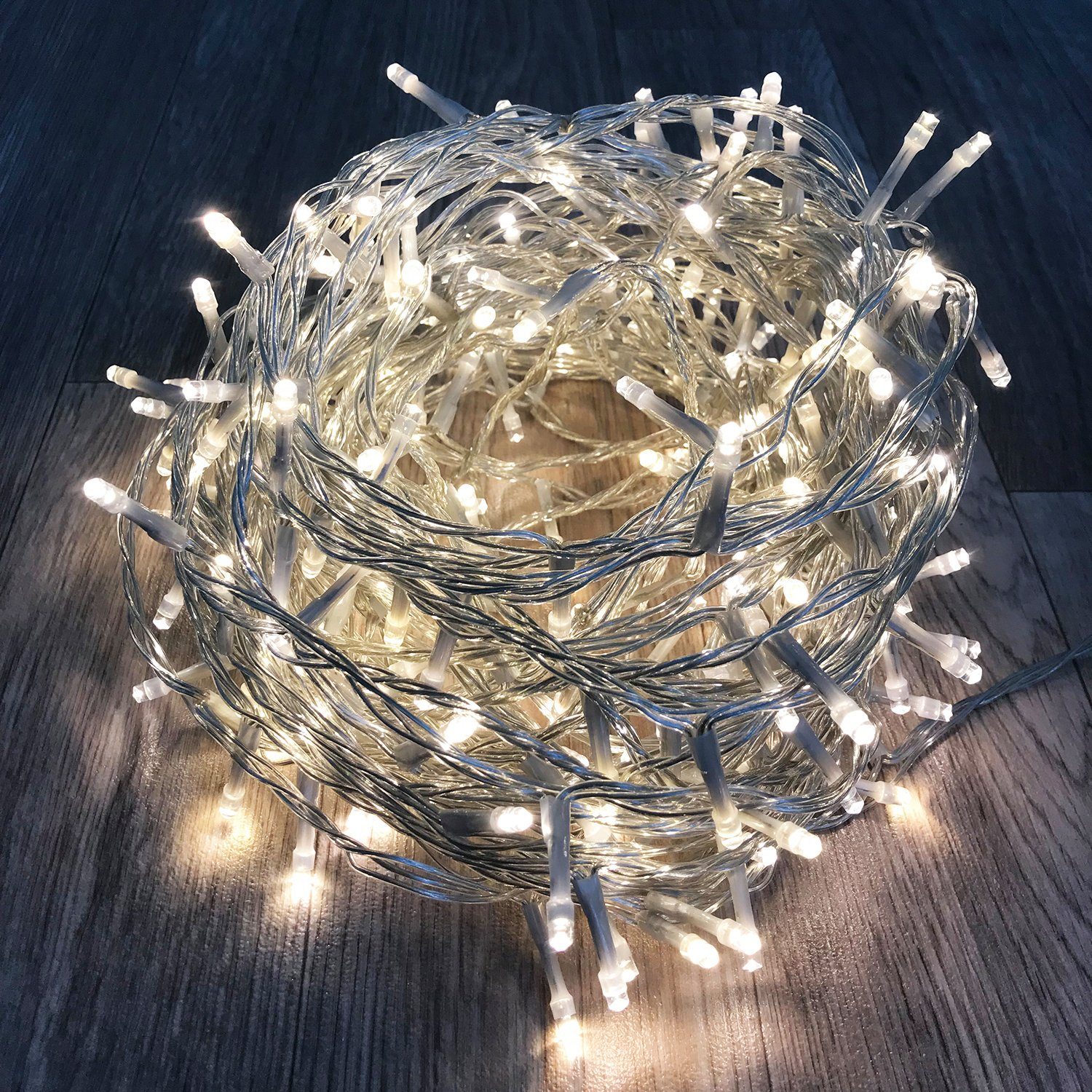 Mojawo Lichtervorhang 200'er LED Lichterkette Innen günstig online kaufen
