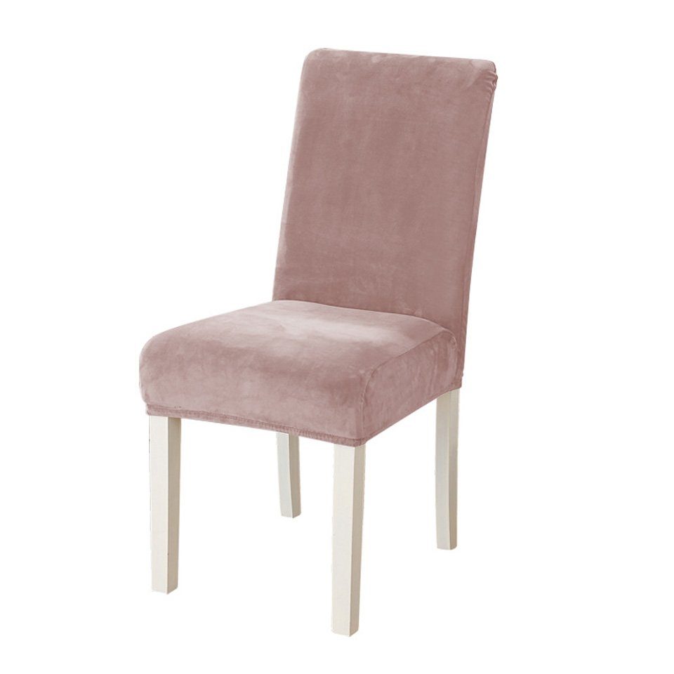 Coonoor Stuhlhusse Silberfuchssamt Mirofaser Stuhlhusse, elastische Stretch Husse Bi-Elastic