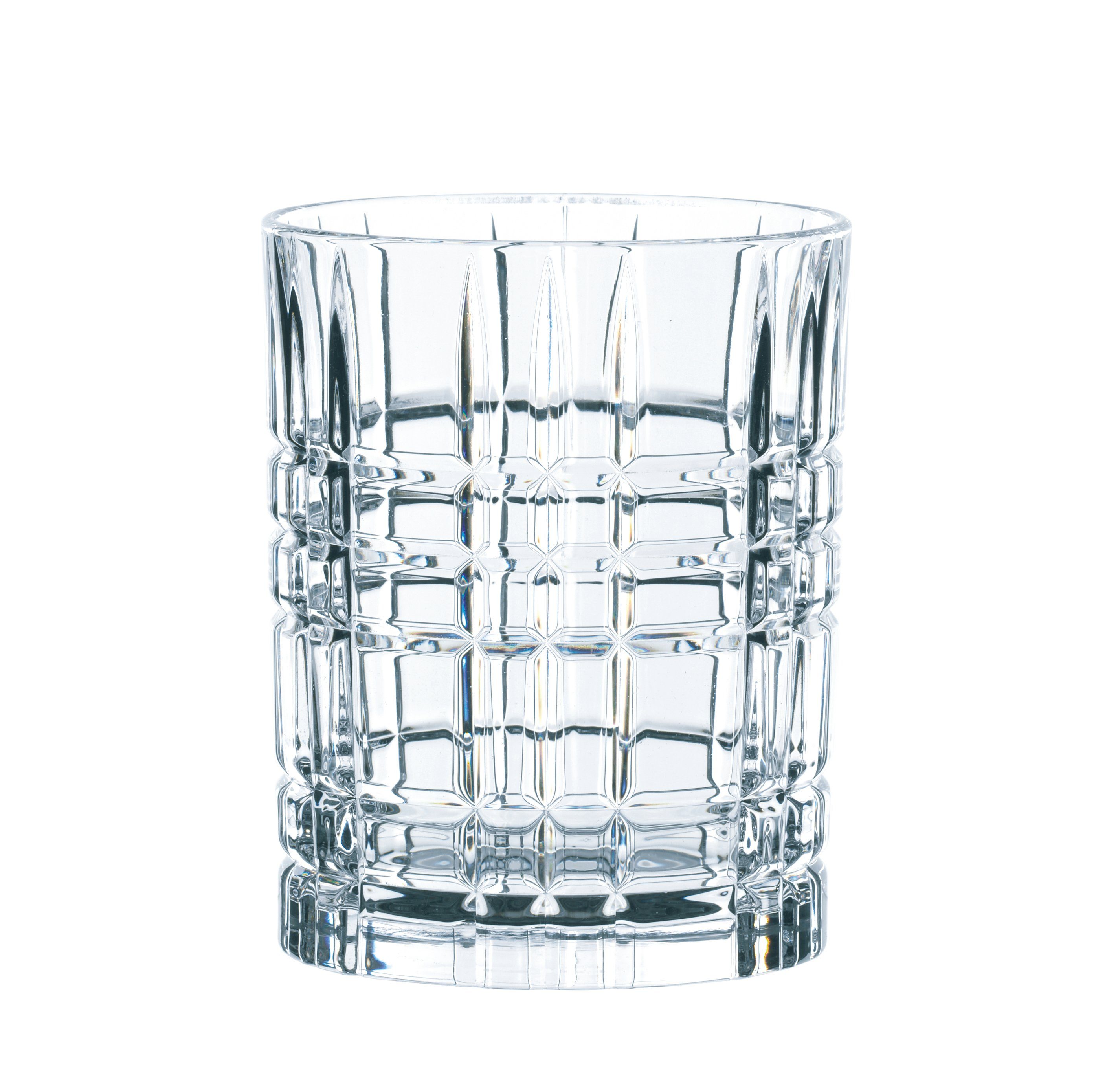 Nachtmann Glas Nachtmann Square Whisky Ice Cube Set 2 Стаканы для виски + 1 Eiswürfelform, Glas