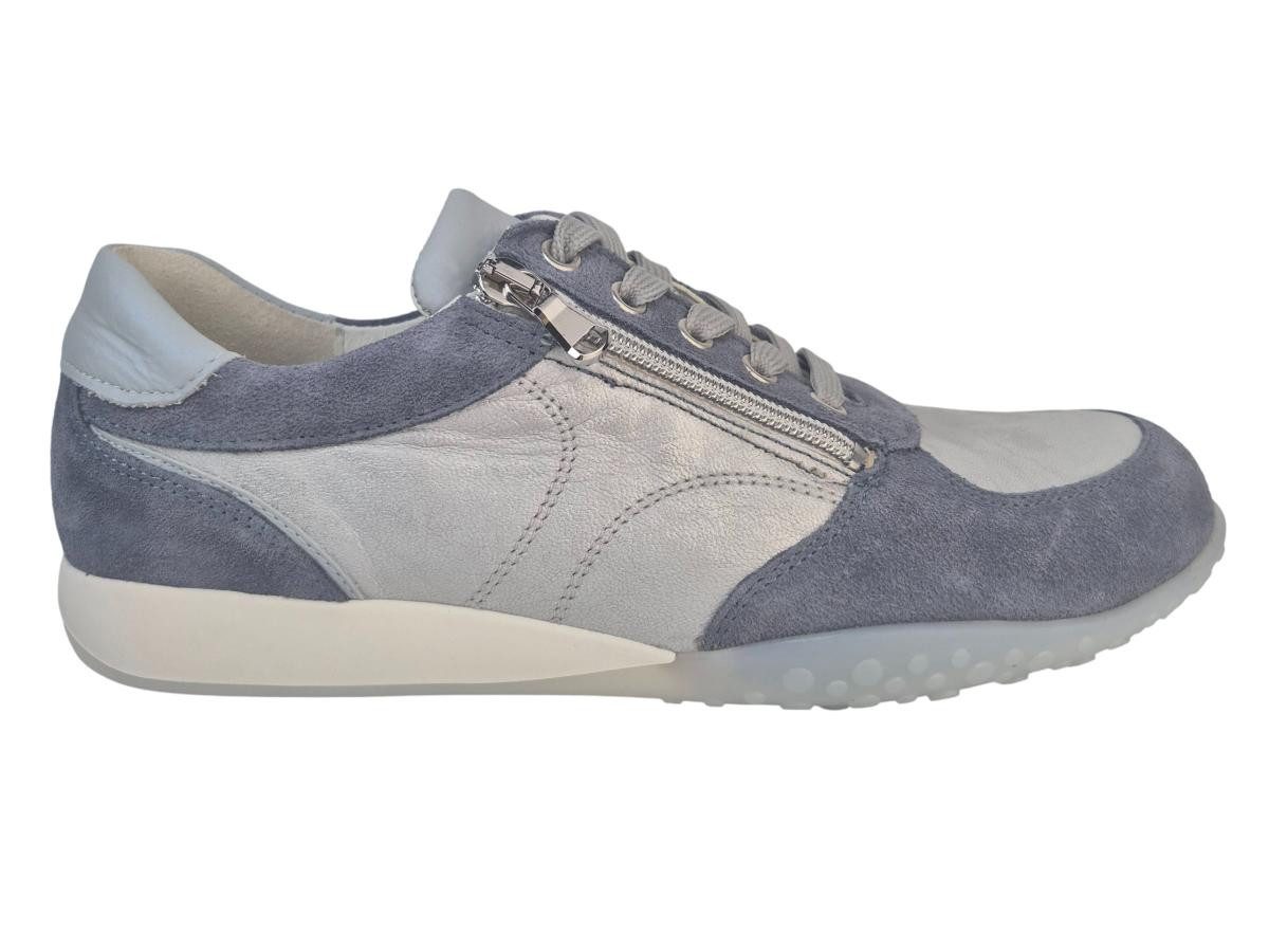 Waldläufer H-Poppy jenas silber sky Slipper