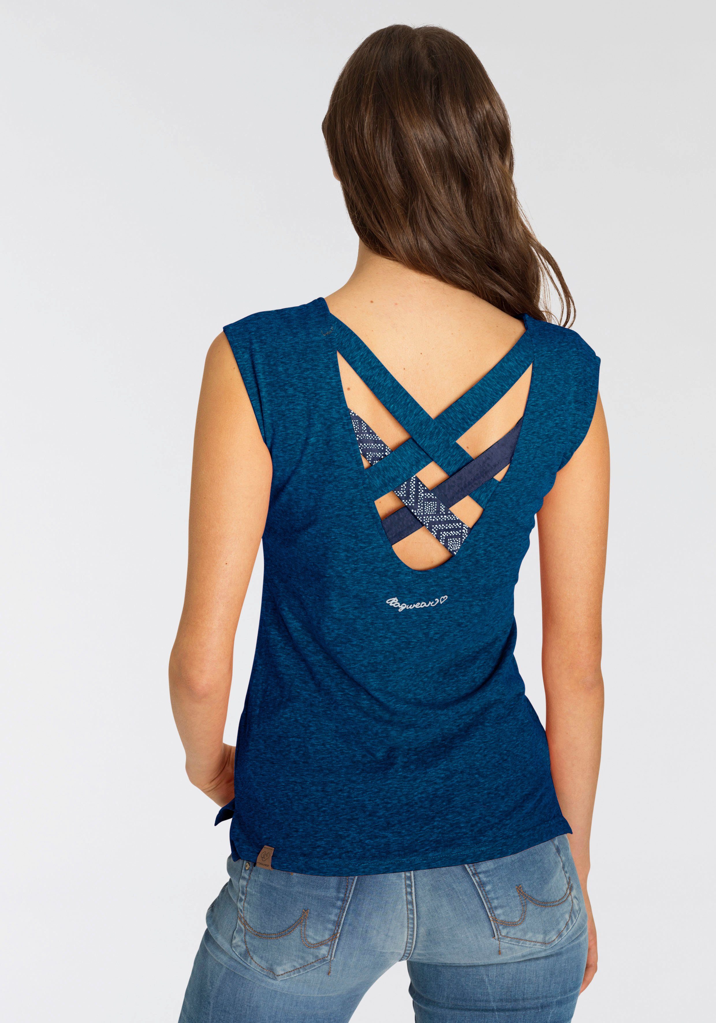 Ragwear T-Shirt SOFIA O mit besonderem Rückenausschnitt günstig online kaufen