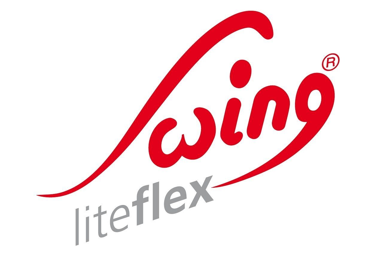 liteflex, EuroSCHIRM® extra Stockregenschirm leicht orange Swing