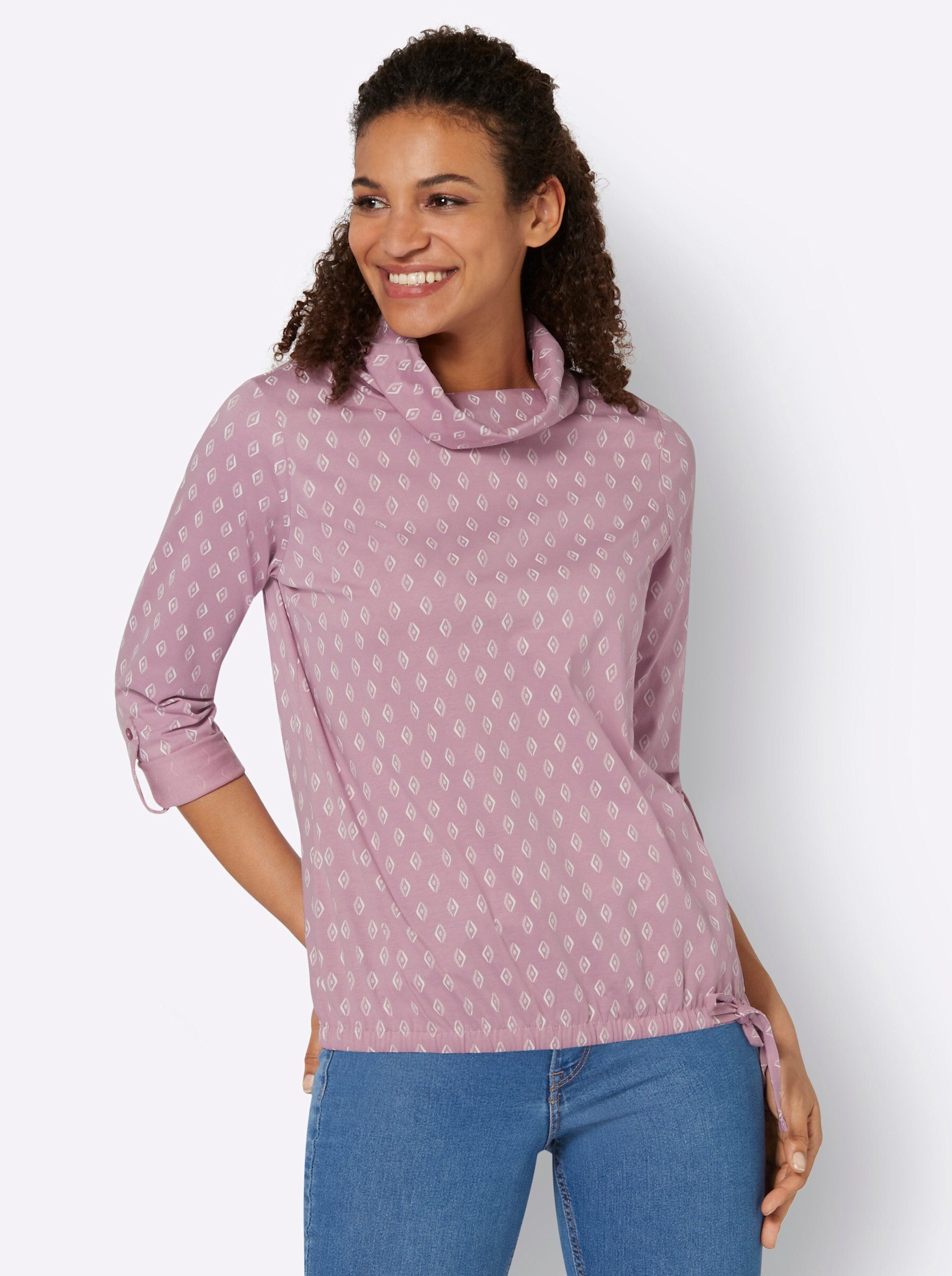 mauve-ecru-bedruckt