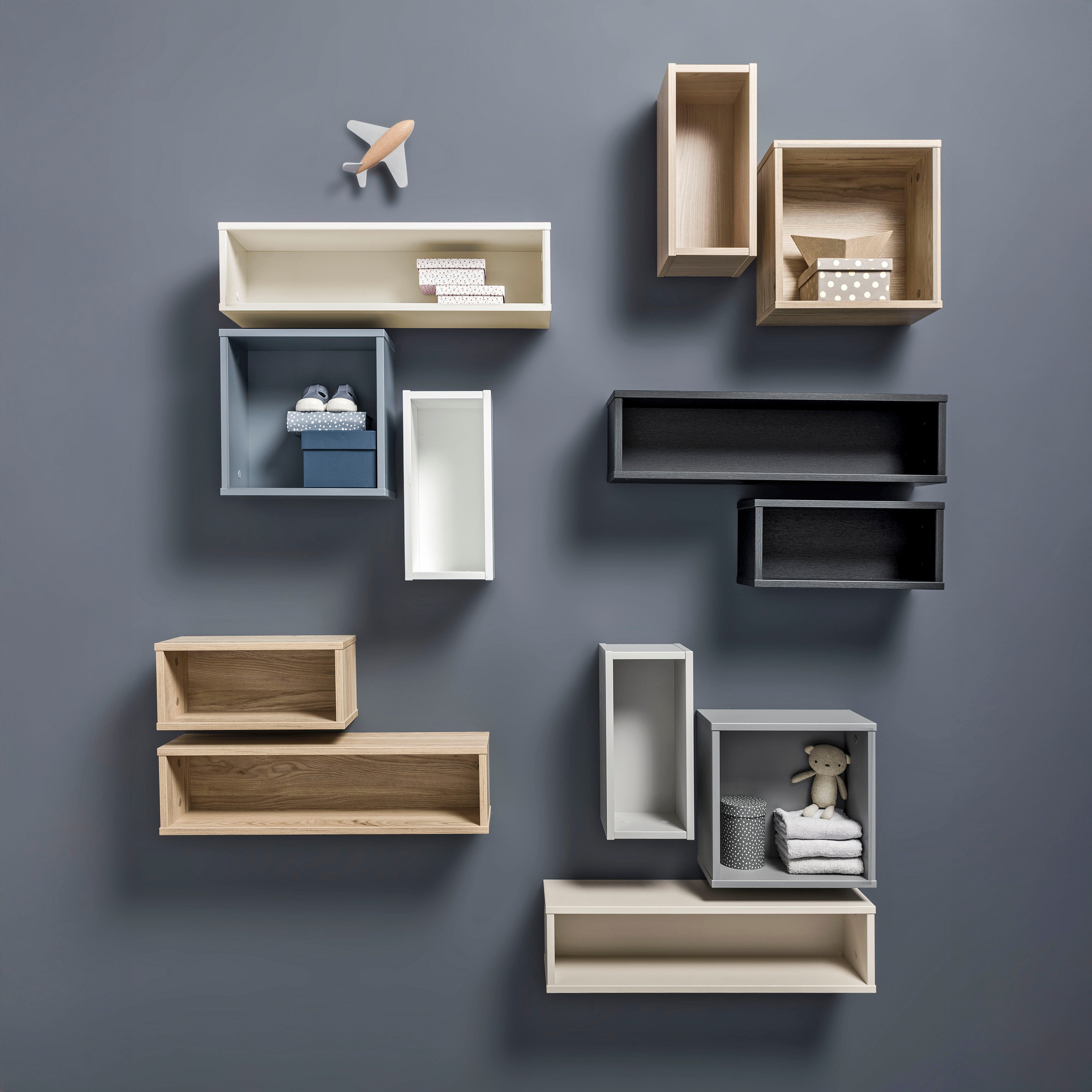 PAIDI Wandregal Wandbox Breit, viele Farbvarianten günstig online kaufen