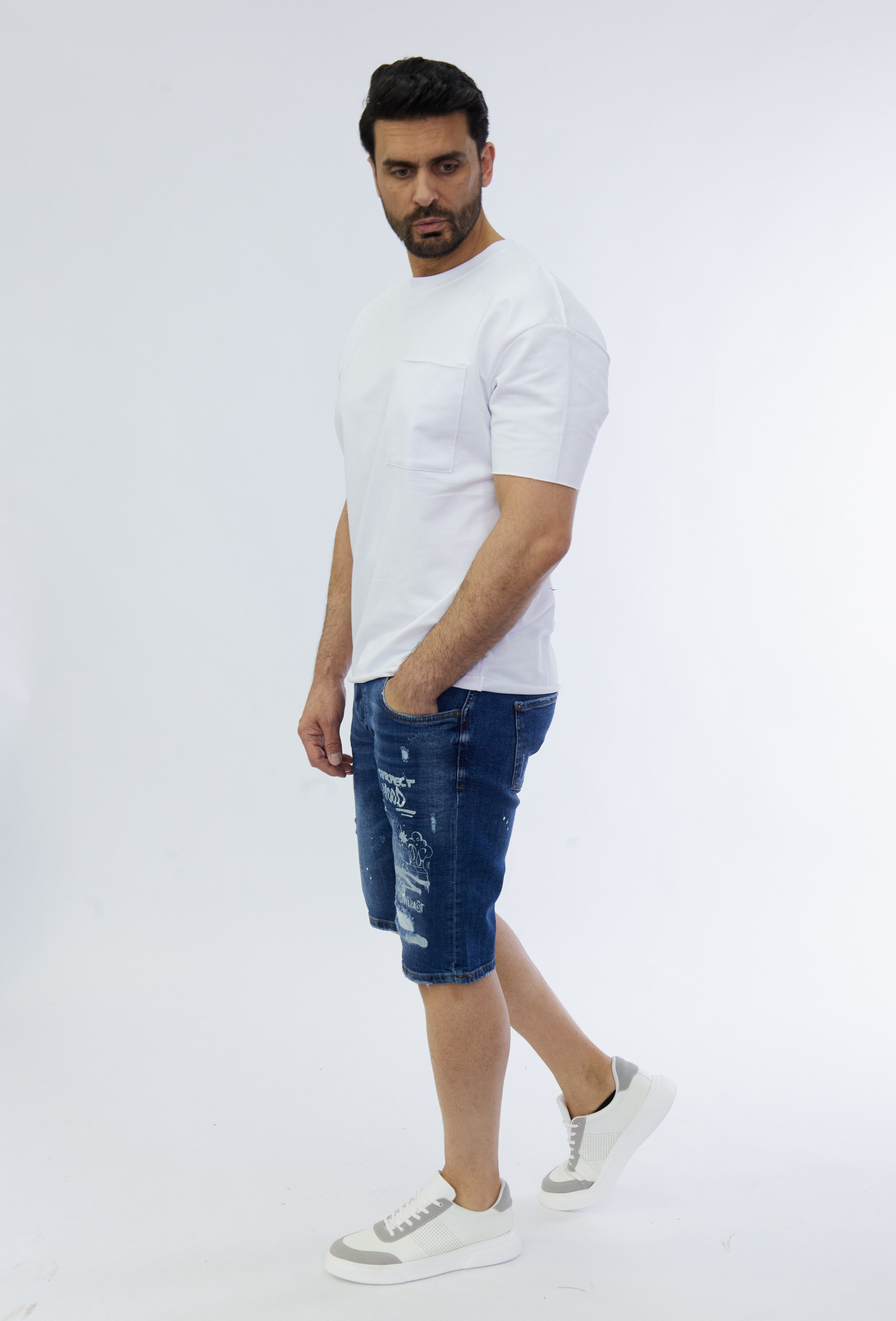 Denim House Jeansshorts Jeanscapri im mit günstig online kaufen