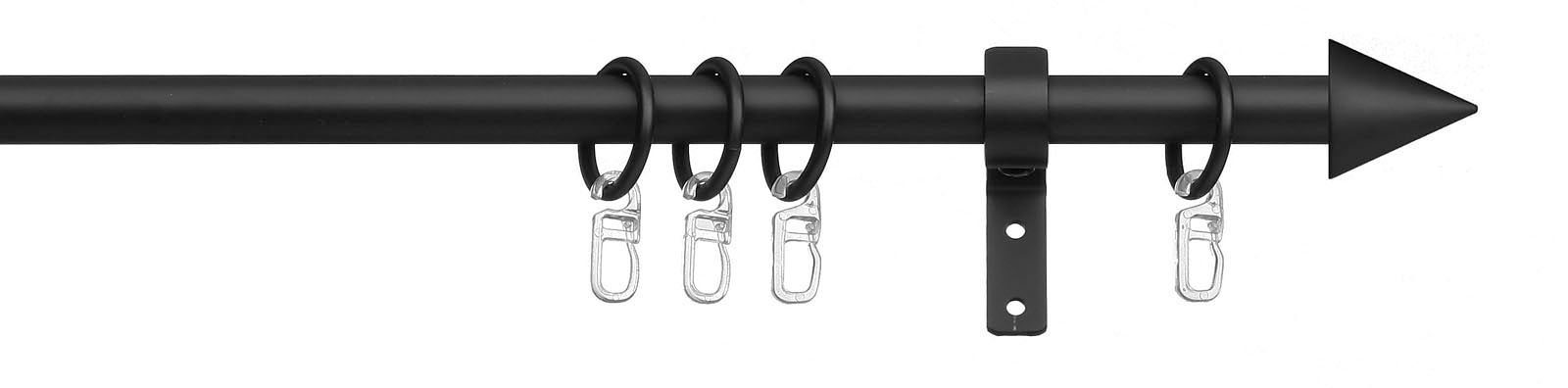 indeko Gardinenstange Gera, Ø 16 mm, 1-läufig, ausziehbar, verschraubt, Sta günstig online kaufen