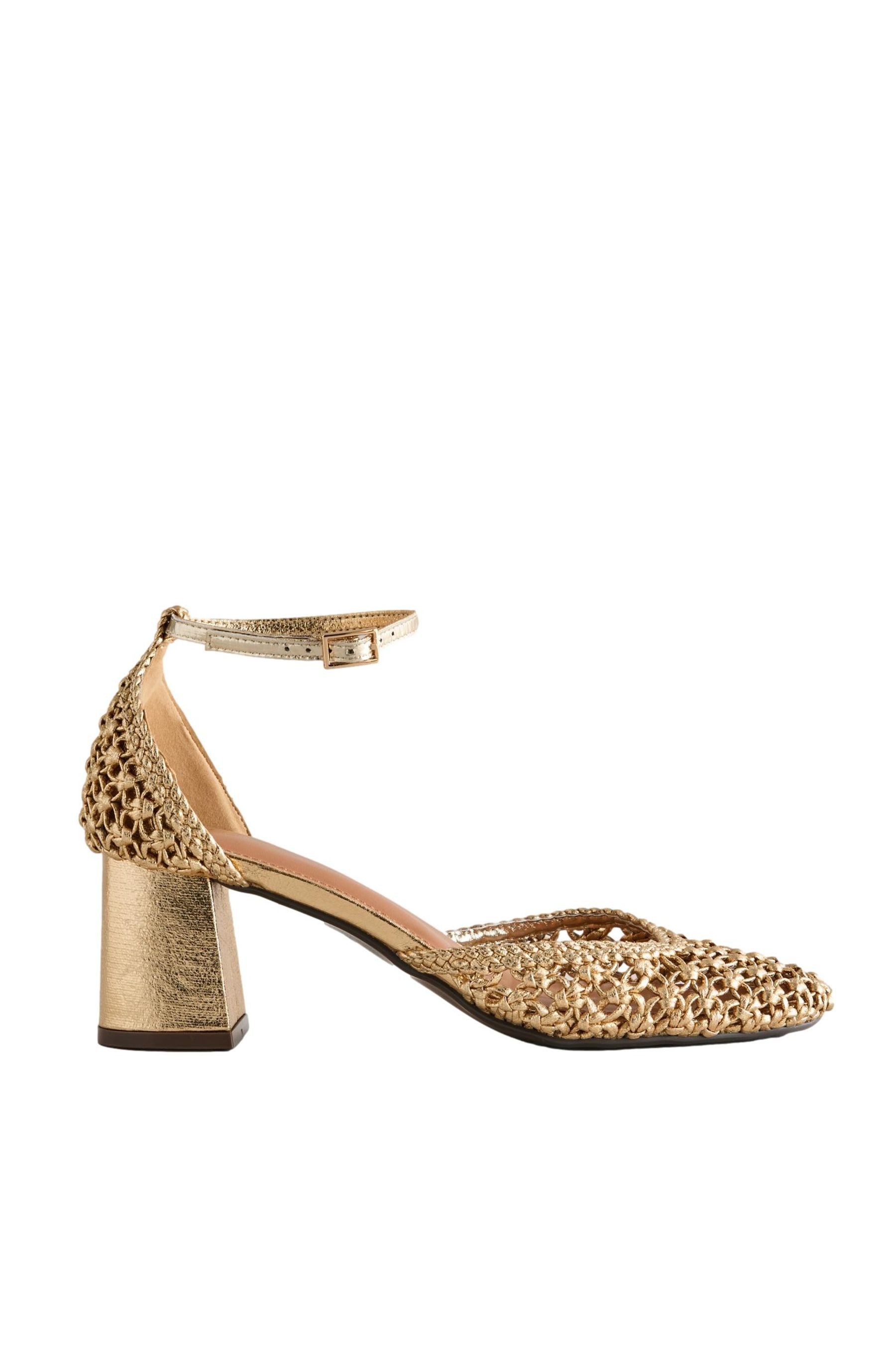 Forever Comfort® Blockabsatzschuhe in Flechtoptik Sandalette