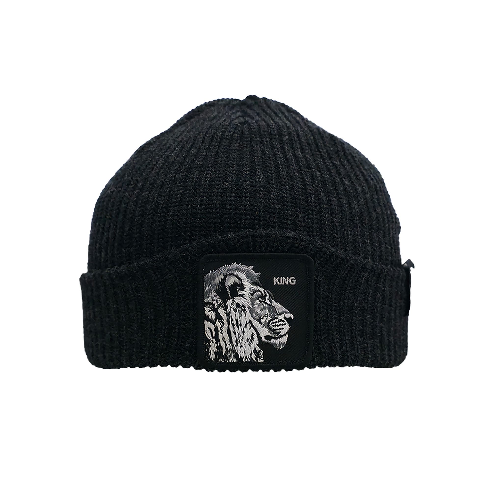 GOORIN Bros. Beanie The Lion aus soften Materialmix