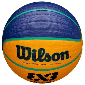 Wilson Basketball Basketball FIBA 3x3 Junior, Ideal für die Halle, Schulhöfe, Hartplätze und Co. geeignet