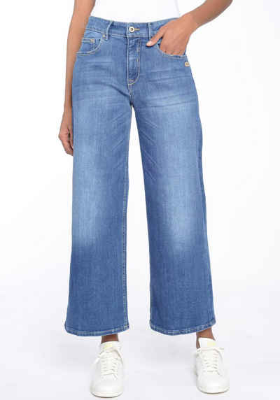 GANG Weite Jeans »CARLOTTA Culotte« mit oder ohne Aufschlag tragbar