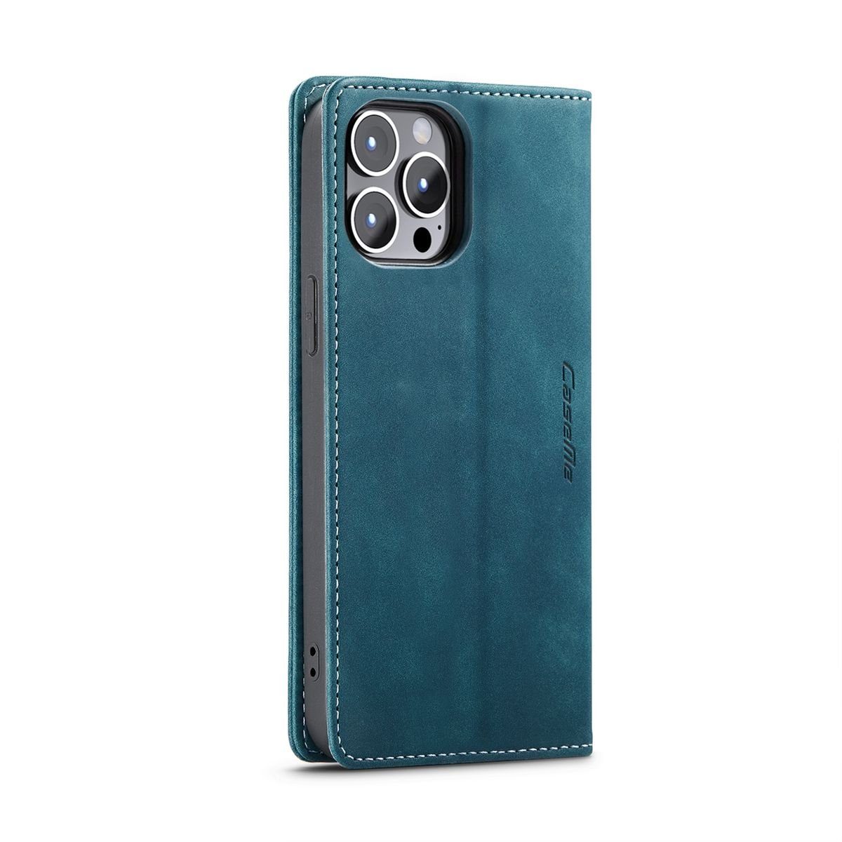 König Design Handyhülle Apple iPhone 15 Pro, Schutzhülle Schutztasche Case Cover Etuis Wallet Klapptasche Bookstyle