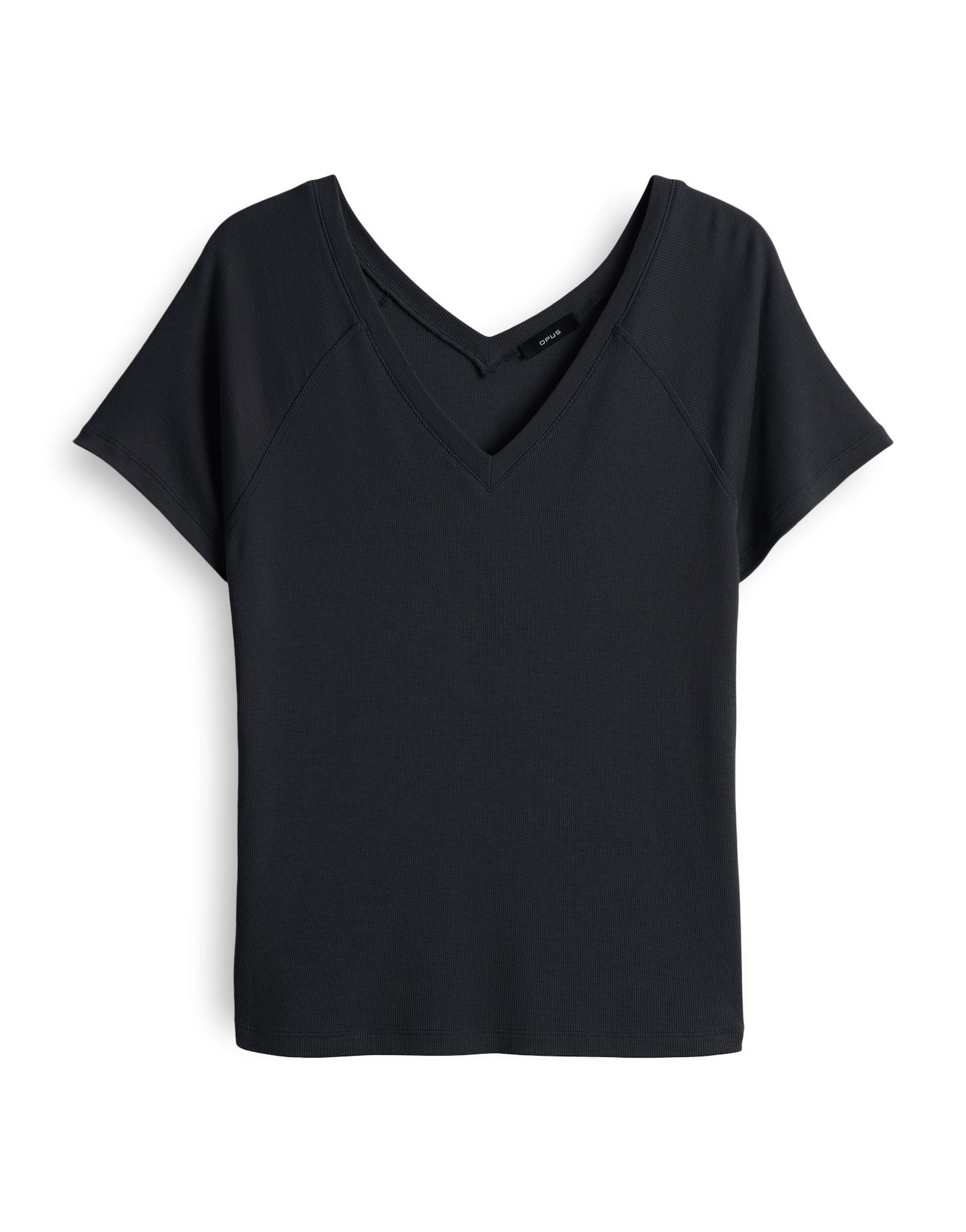 OPUS Kurzarmshirt SAVELLA Slim mit feiner günstig online kaufen