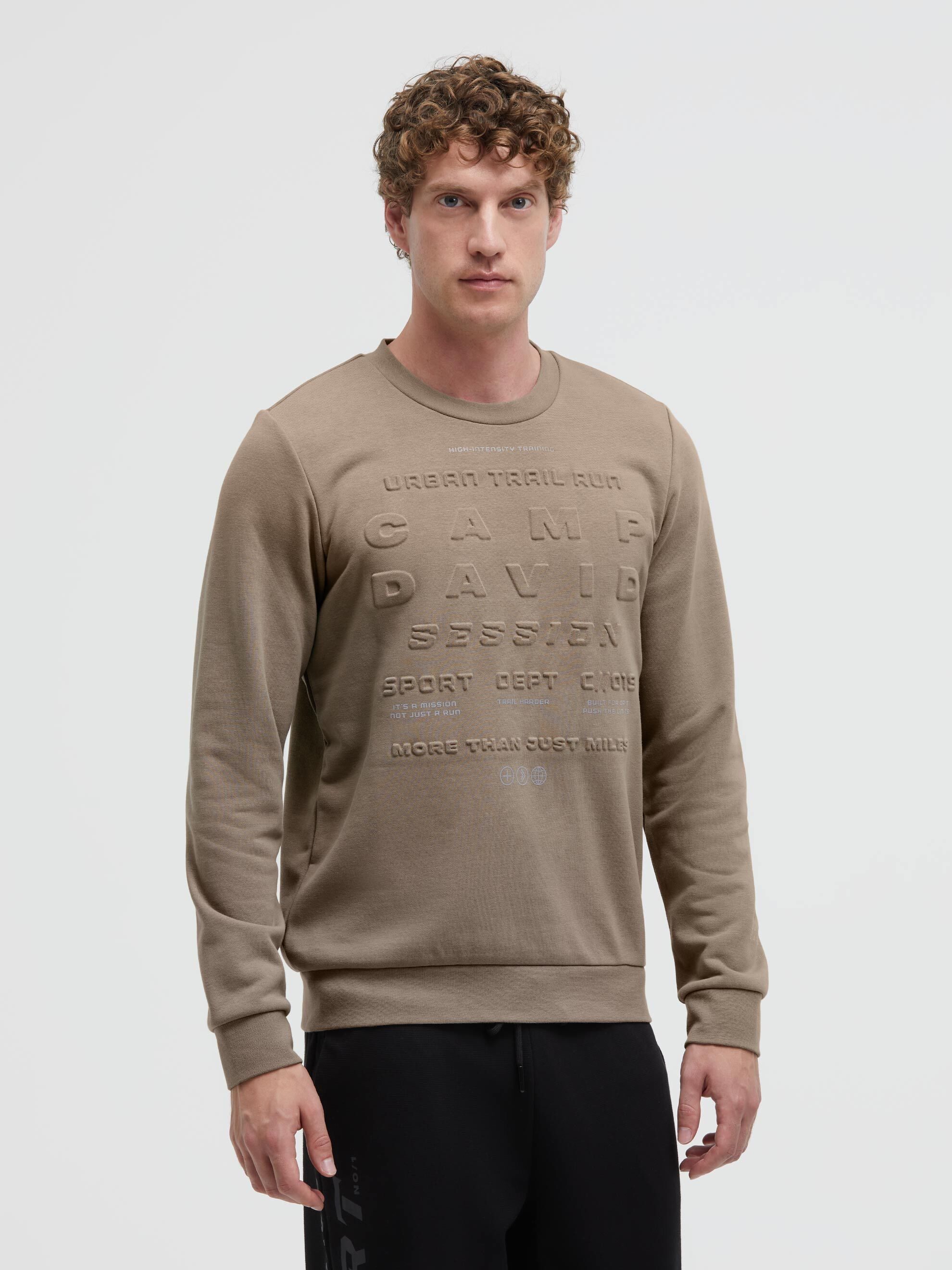 CAMP DAVID Sweater mit Baumwolle