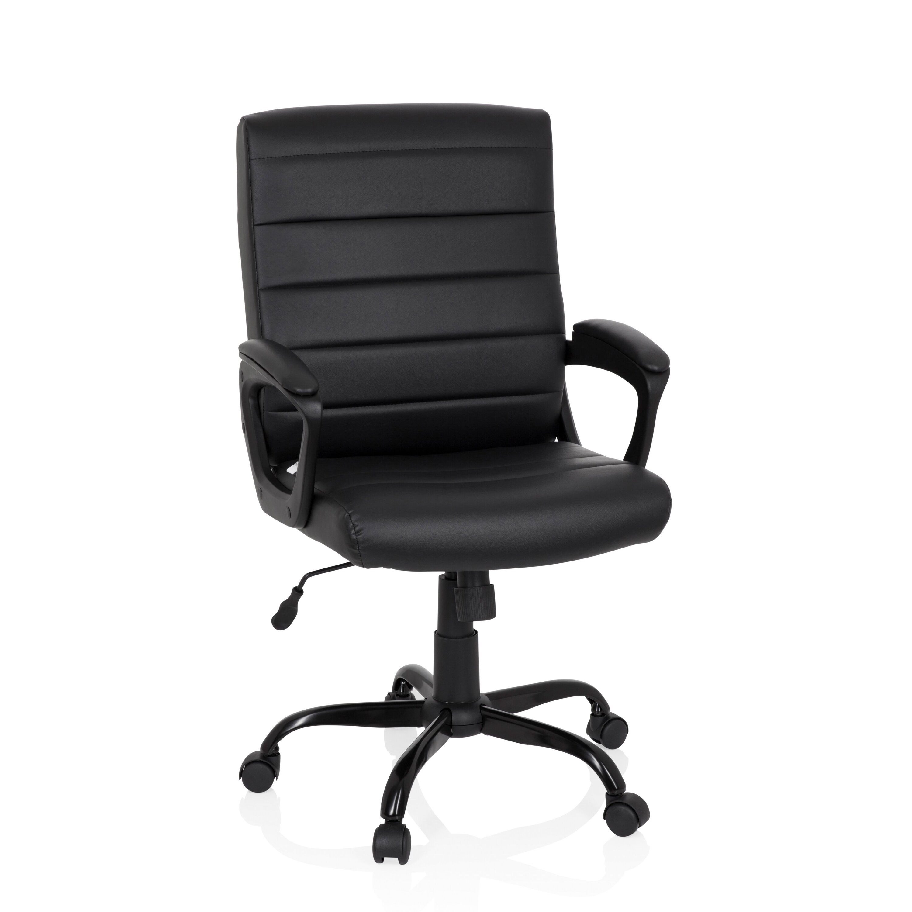 hjh OFFICE Chefsessel Home Office Chefsessel Ergosmooth Big Kunstleder, Drehstuhl Bürostuhl ergonomisch