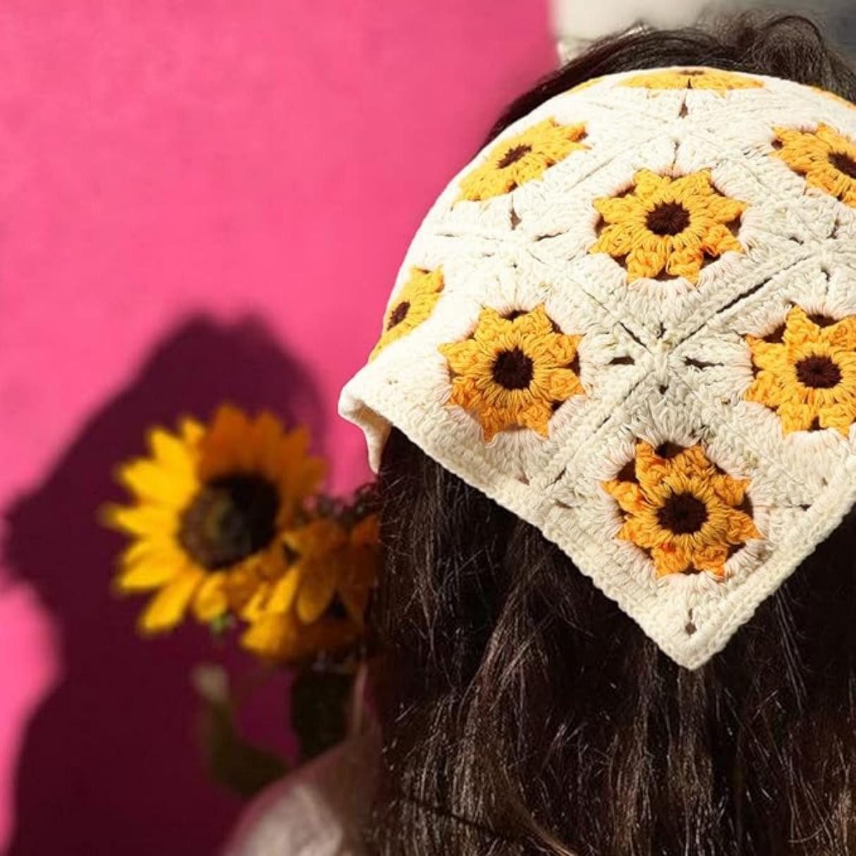 Coonoor Stirnband 2 Stück Damen Boho Stirnbänder Dreieck Kopftücher Bandana günstig online kaufen