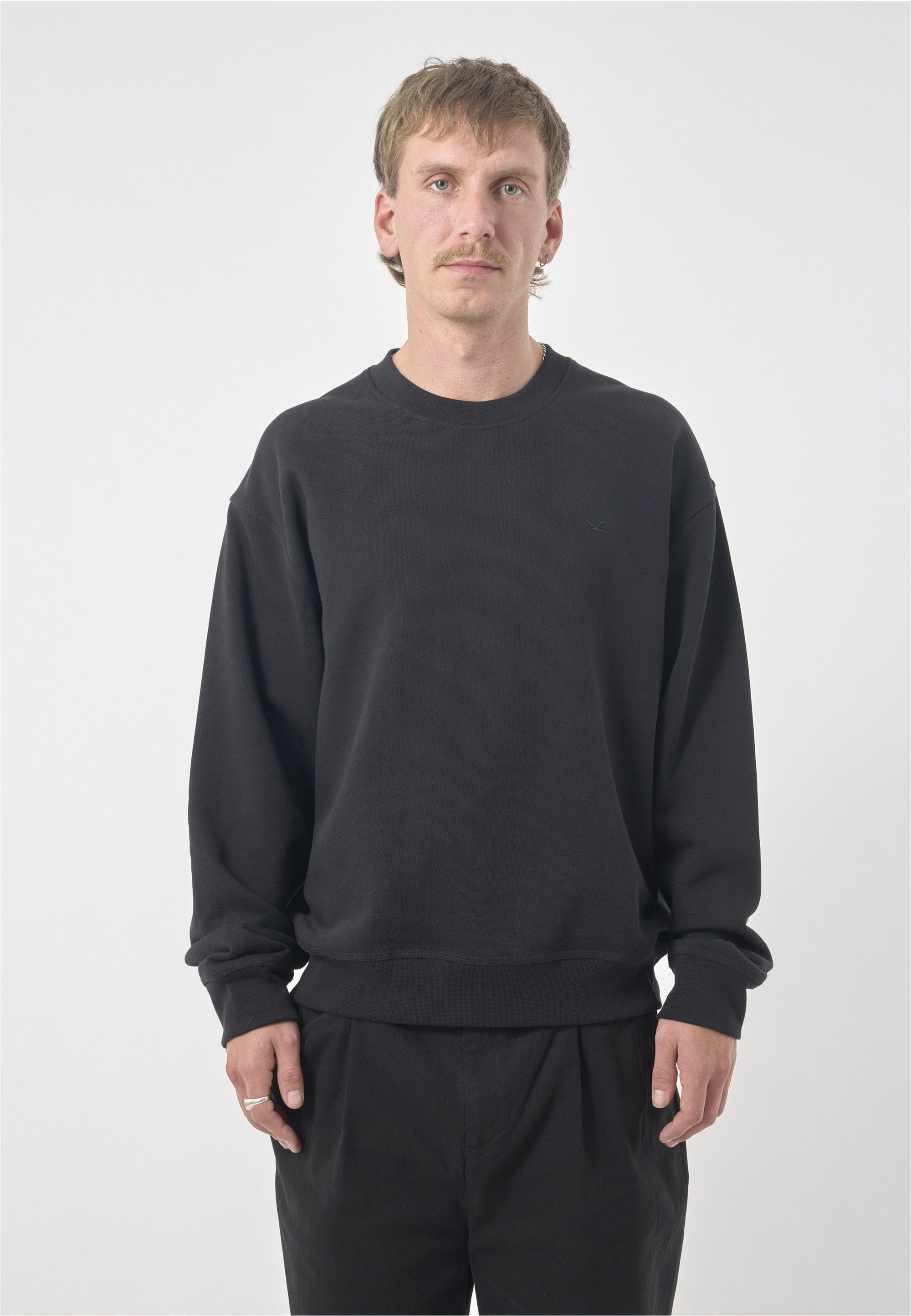 Cleptomanicx Strickpullover Boxy Crewneck Ligull Boxy günstig online kaufen