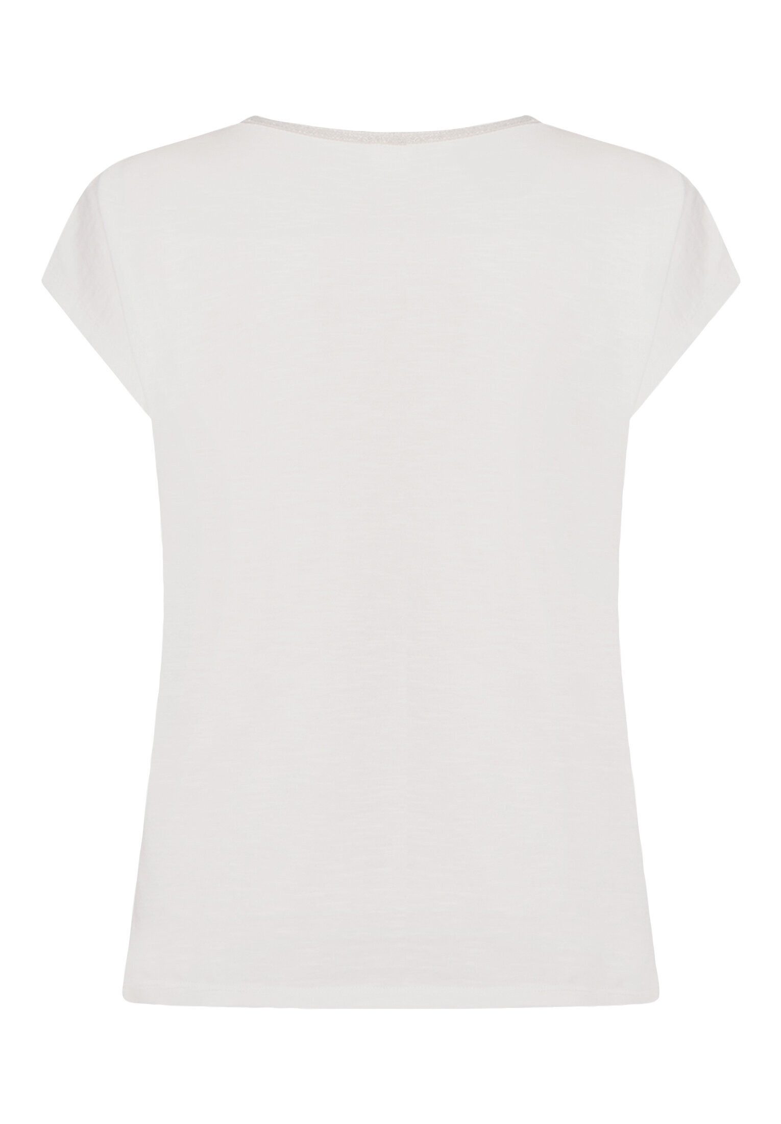 Cartoon Kurzarmshirt Damen mit Placement (1-tlg)