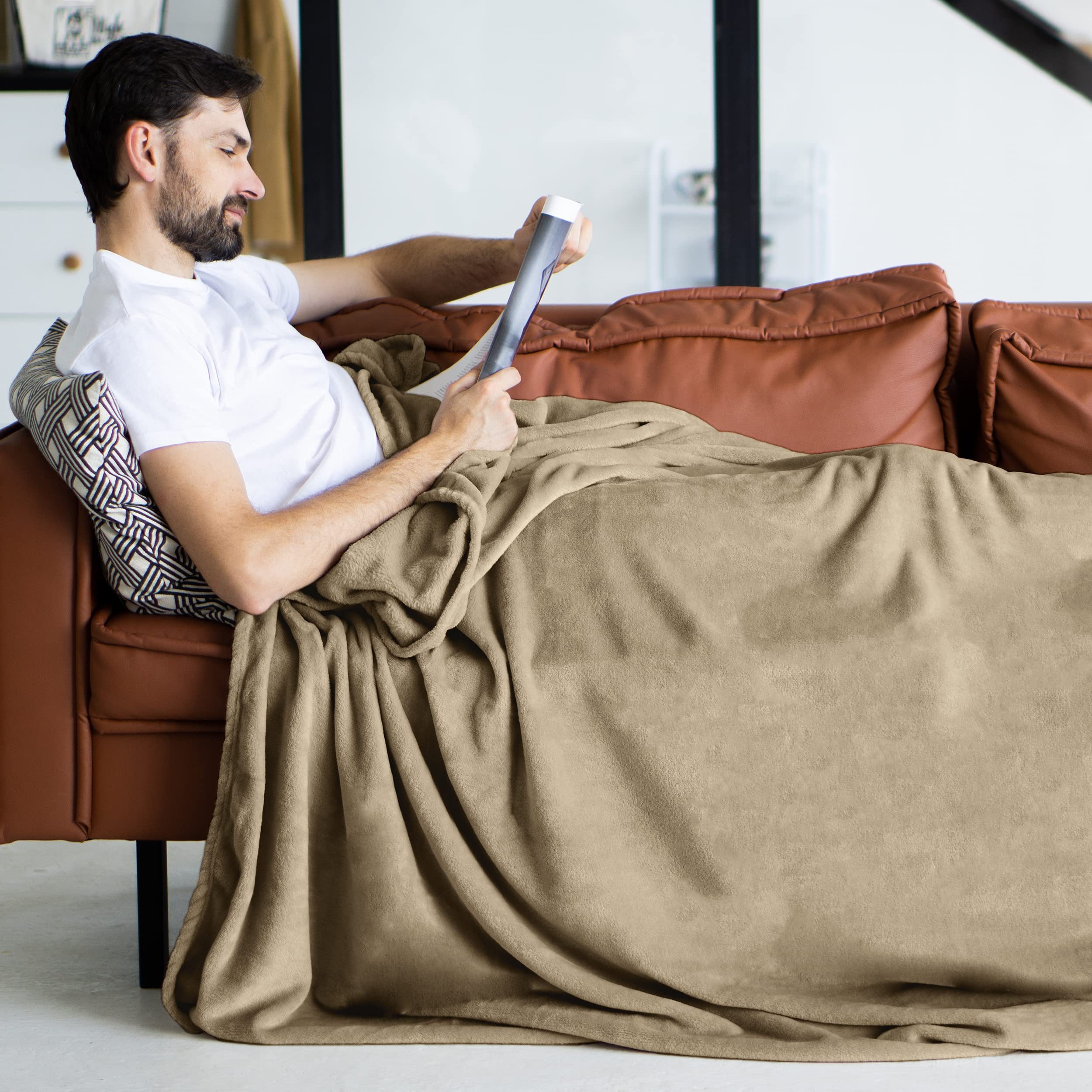 Wohndecke Kuscheldecke super weich & flauschig günstig online kaufen