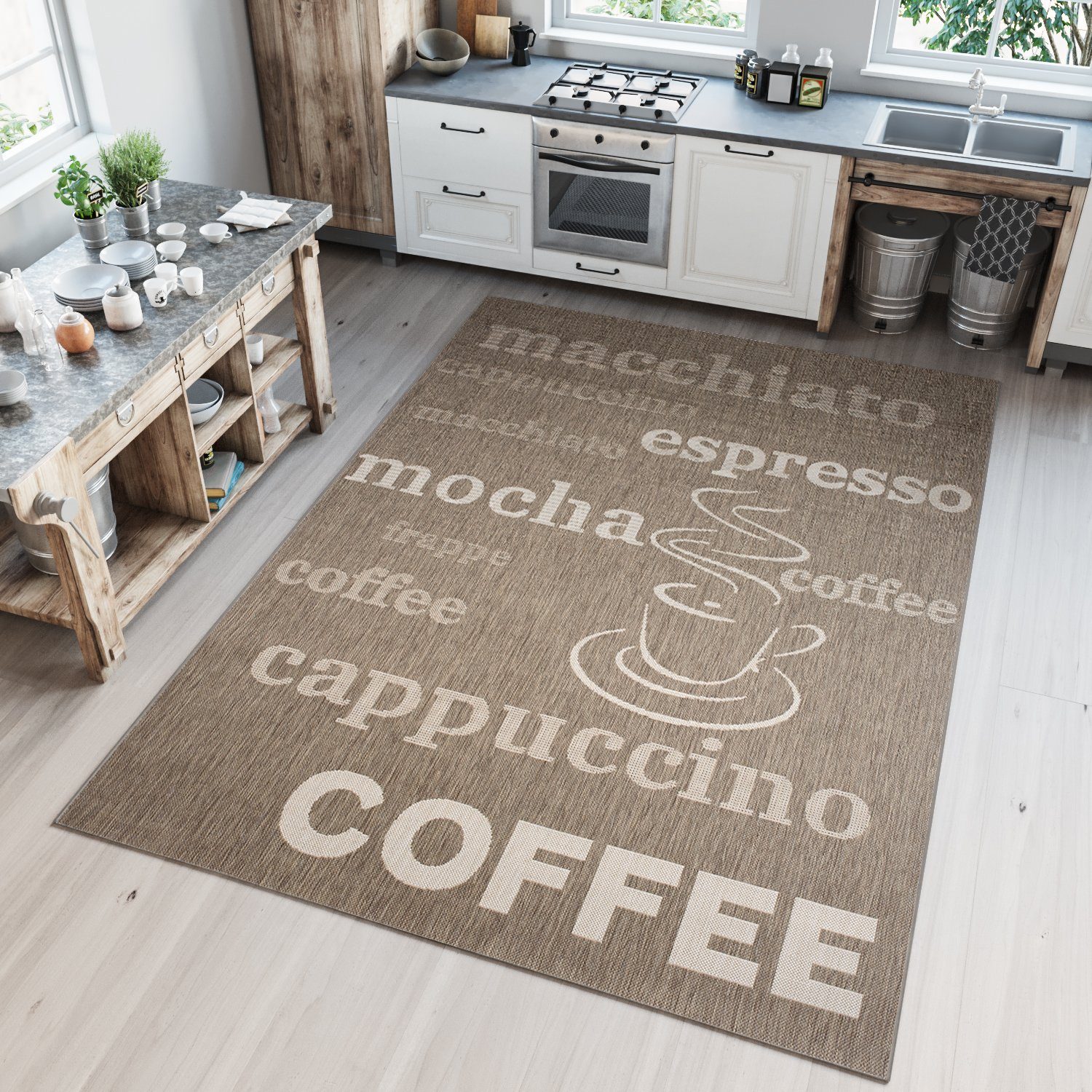 Tapiso Sisalteppich FLOORLUX, rechteckig, Höhe: 6 günstig online kaufen