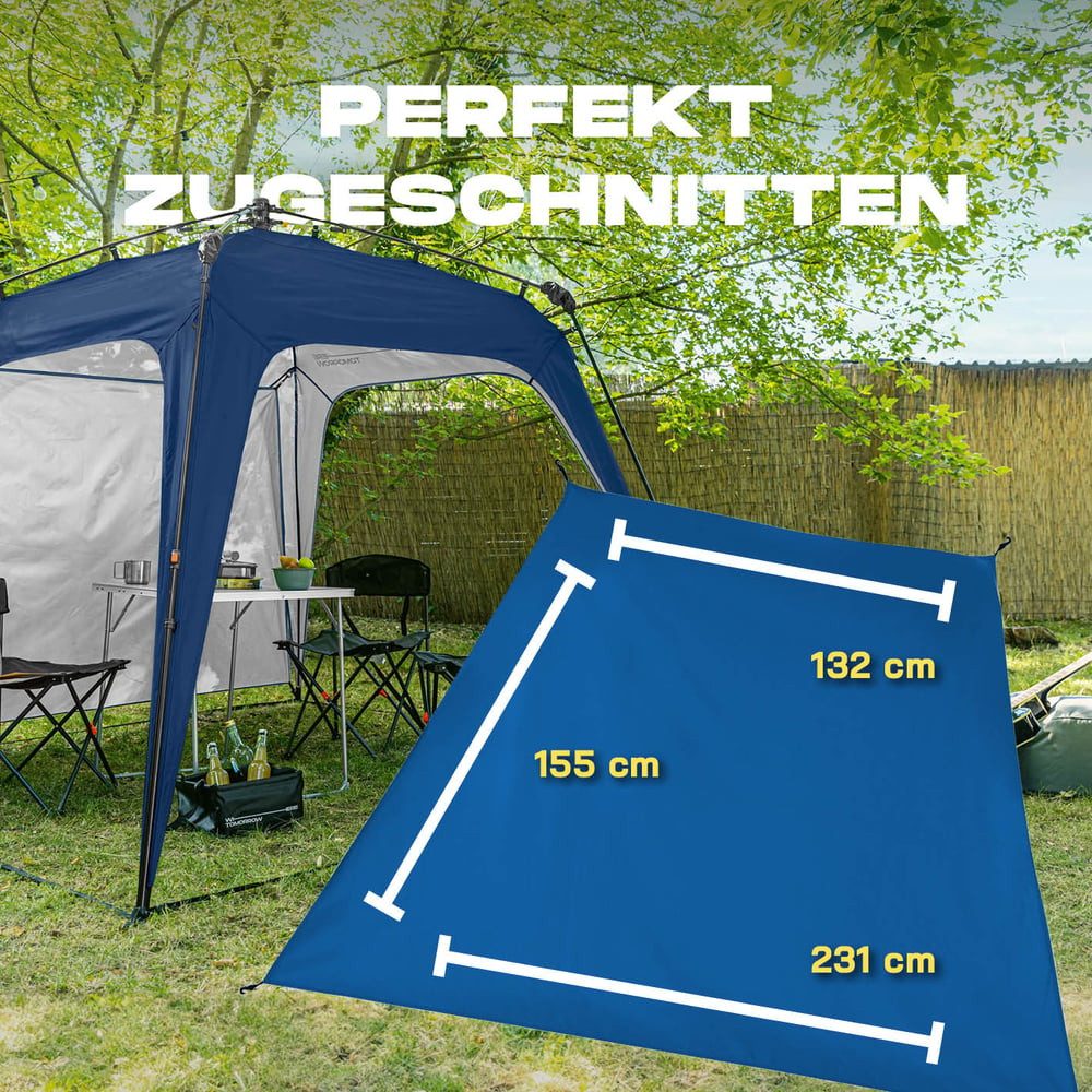Lumaland Pavillon Gartenzelt - Seitenwand, Ausflüge günstig online kaufen