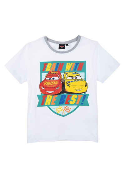 Disney Cars T-Shirt Lightning McQueen Cruz Ramirez Kinder Jungen T-Shirt Oberteil