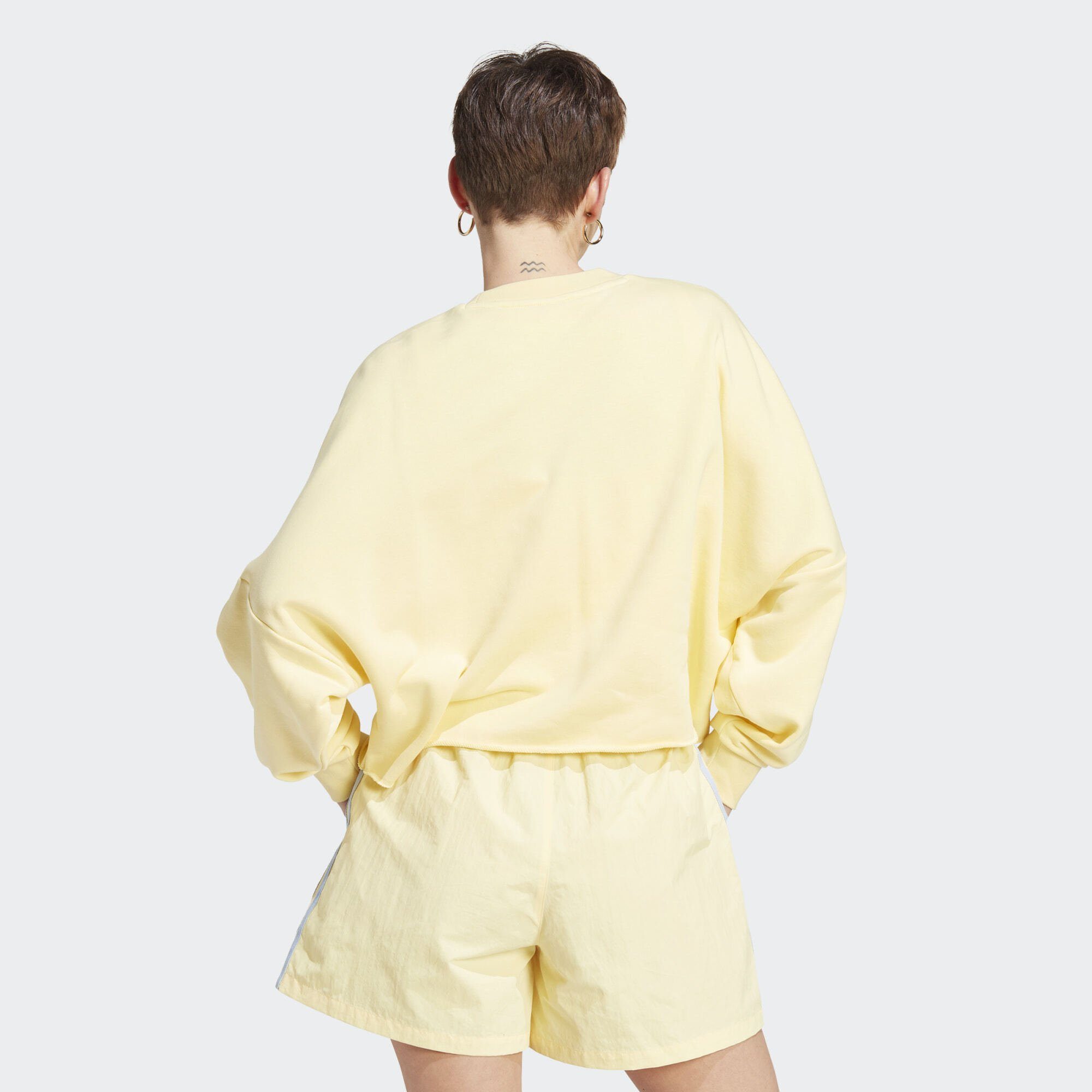 adidas Originals Sweatshirt GRAPHIC SWEATSHIRT Almost Yellow
