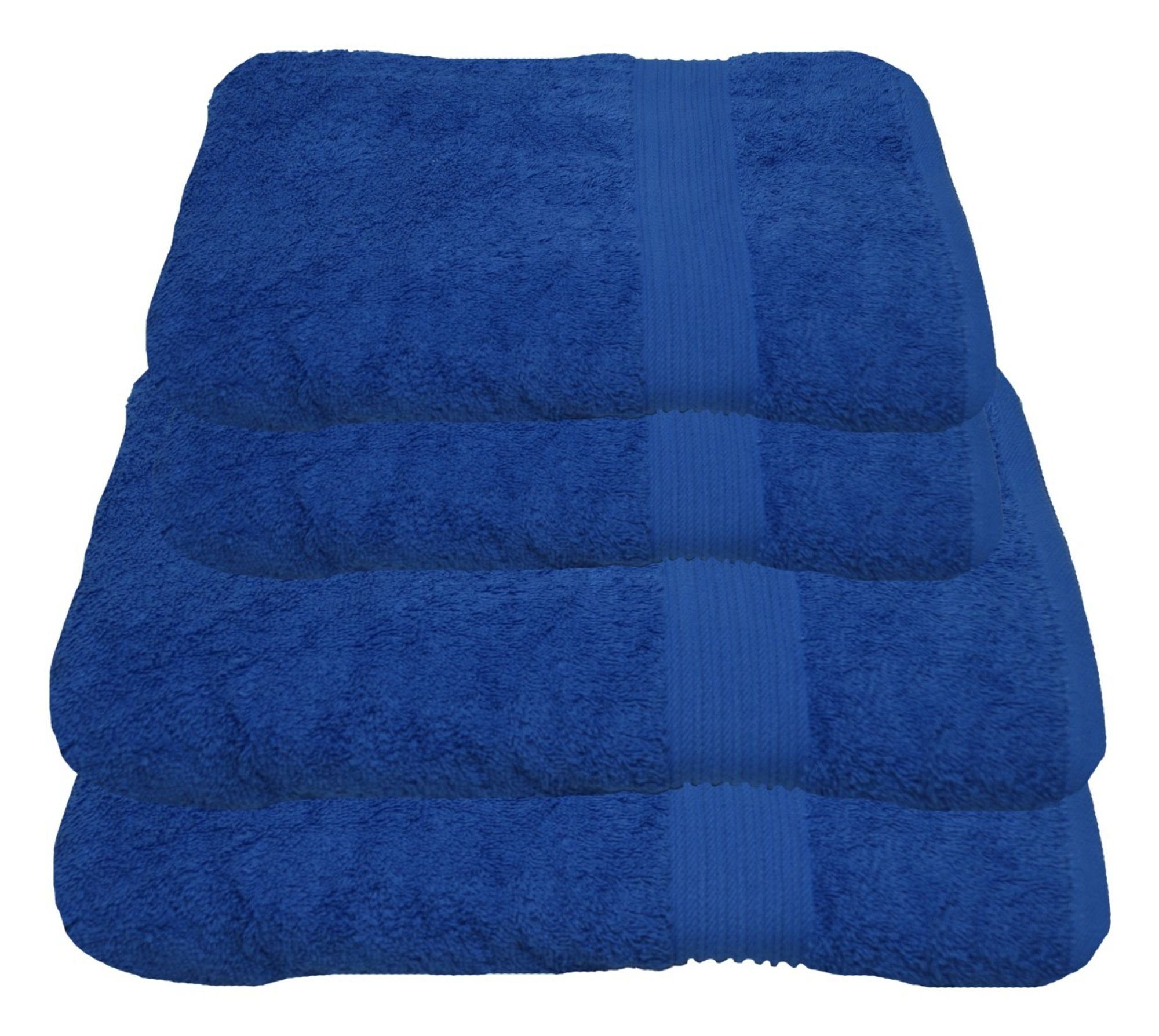 Julie Julsen Handtücher 4-Handtücher-Royalblau, Baumwolle (4-St) günstig online kaufen