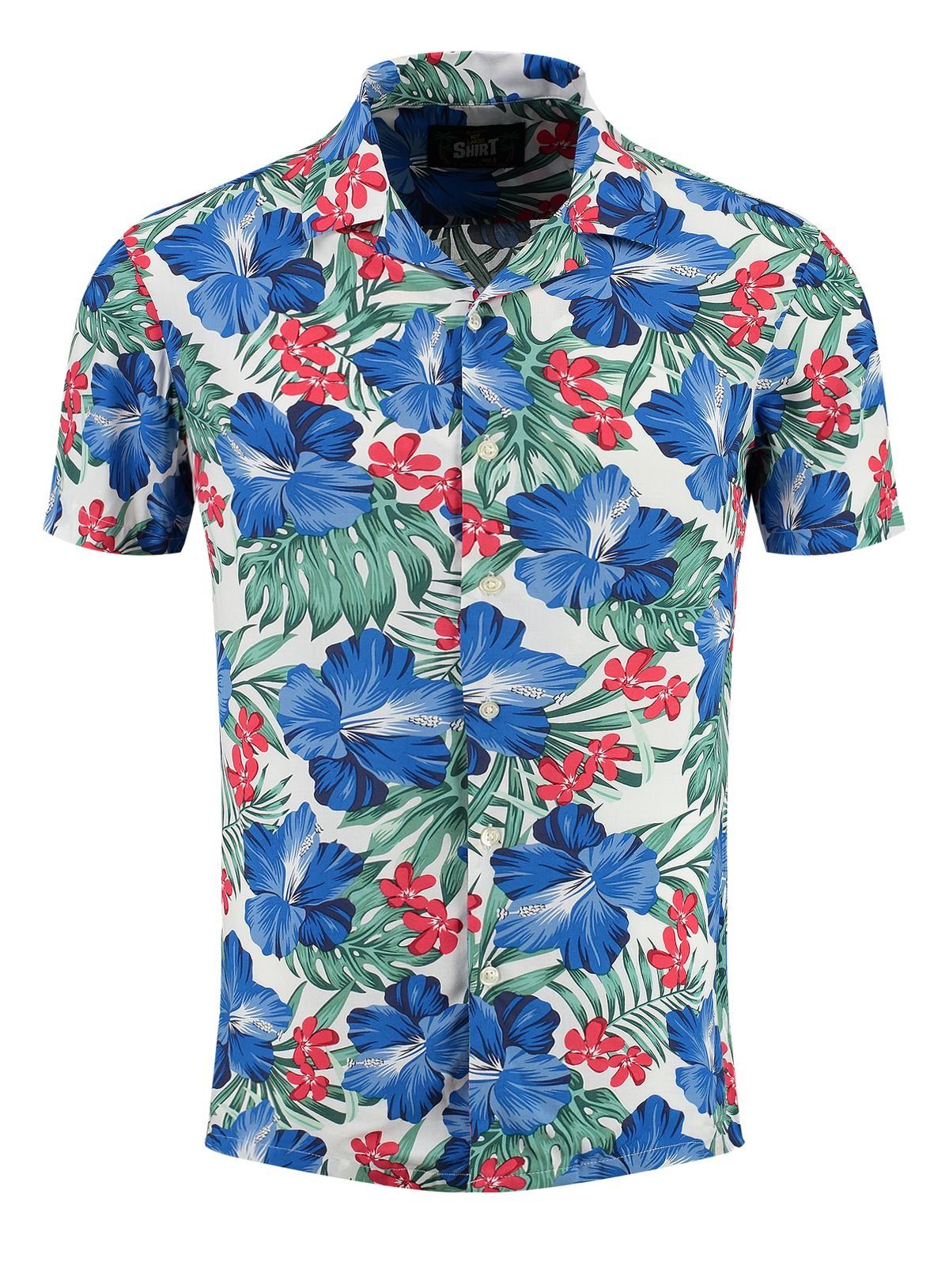 Hawaiihemd Herren Hawaii Freizeit Hemd Curacao MSH00013