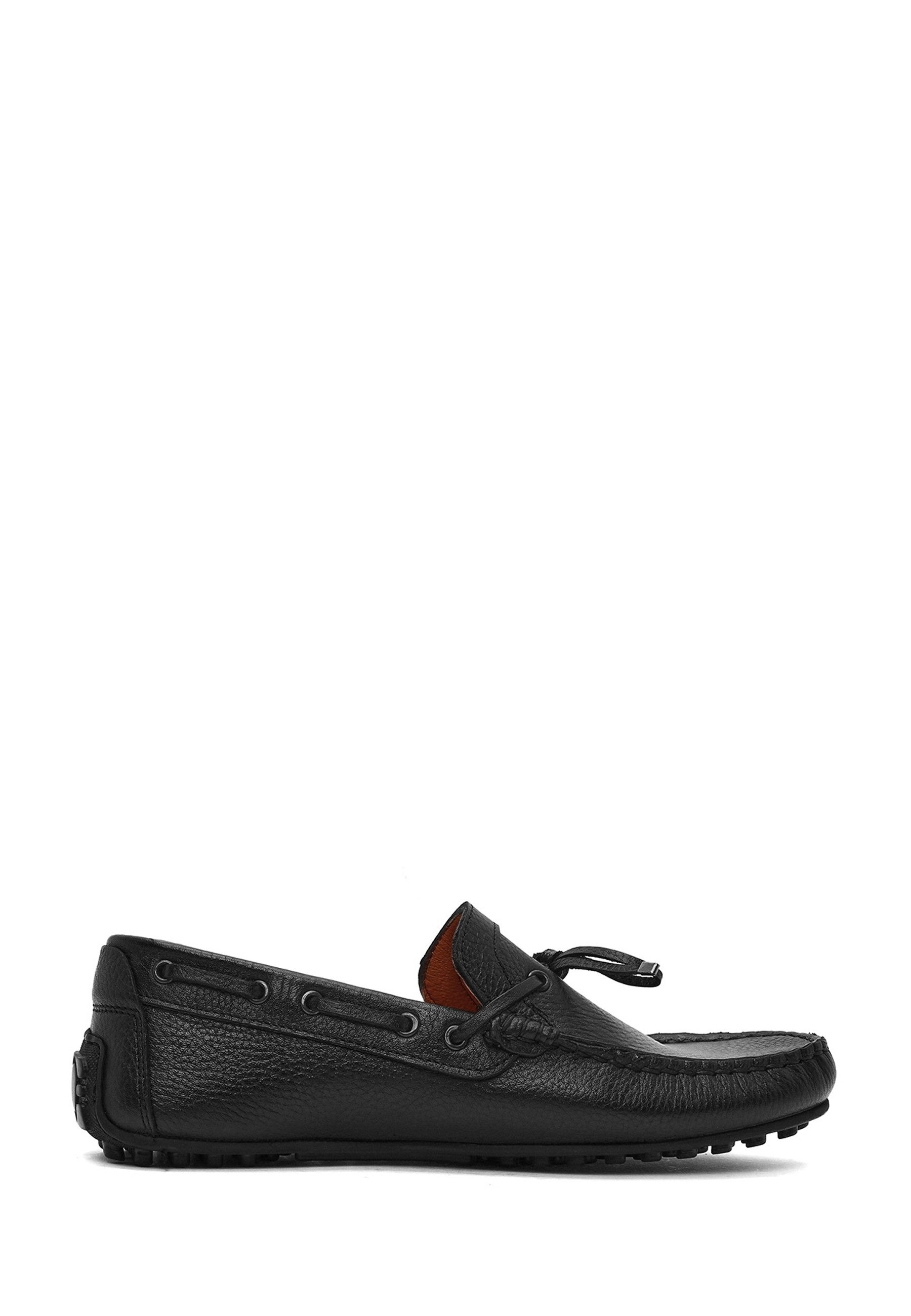 Derimod Lässige Loafer aus Leder Loafer Echtleder, Lederfutter, Gummisohle, Slipper-Design
