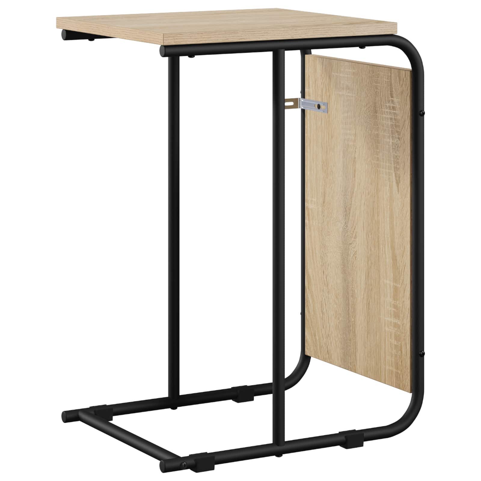 vidaXL Beistelltisch 40 x 31 x 55 cm Beistelltisch Sonoma-Eiche 40x31x55 cm Holzwerkstoff