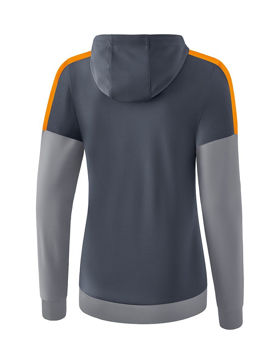 Erima Trainingsjacke Squad grau/orange Damen günstig online kaufen