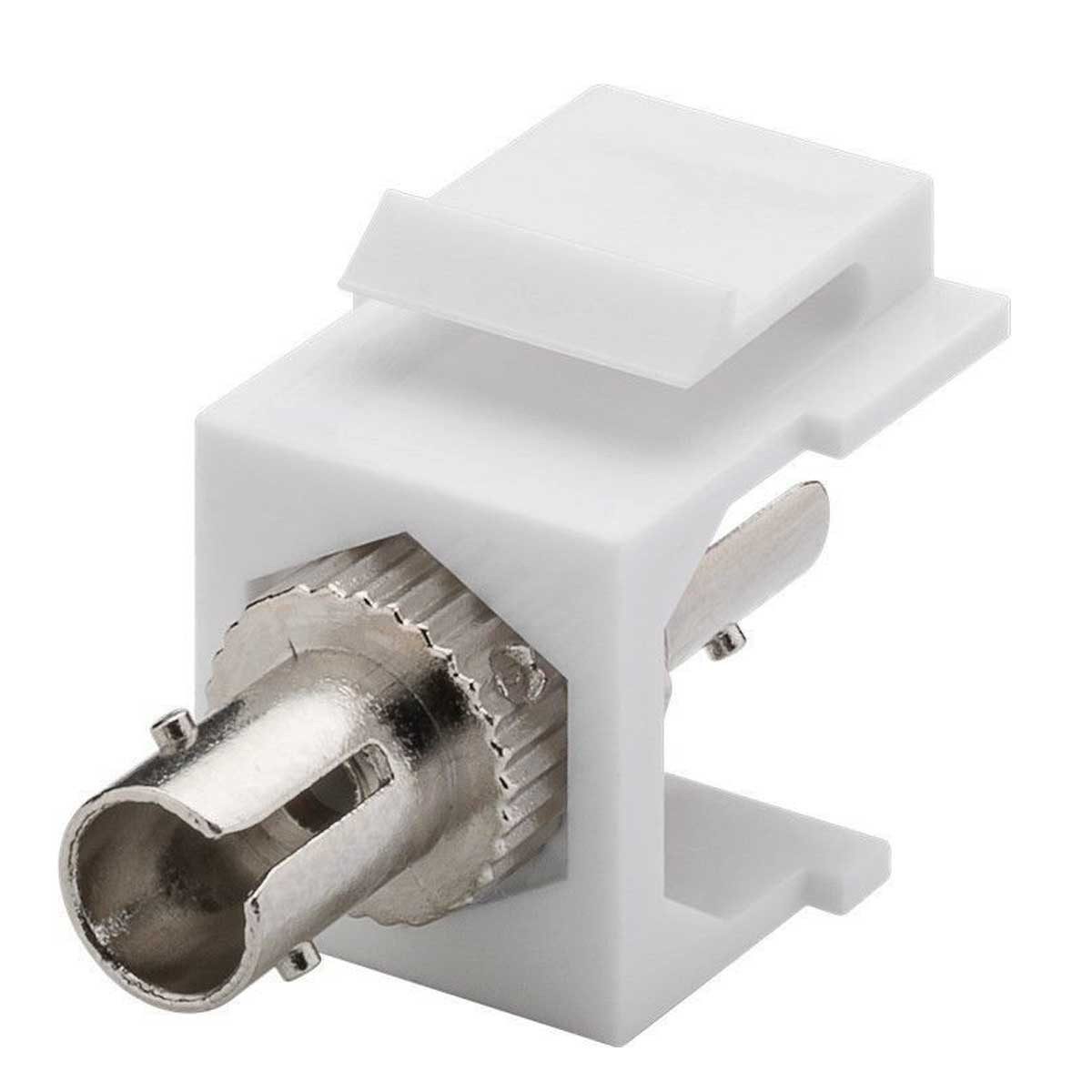 Goobay Netzwerkstecker Keystone Modul Lichtwellenleiter, 2x ST-Simplex Bu