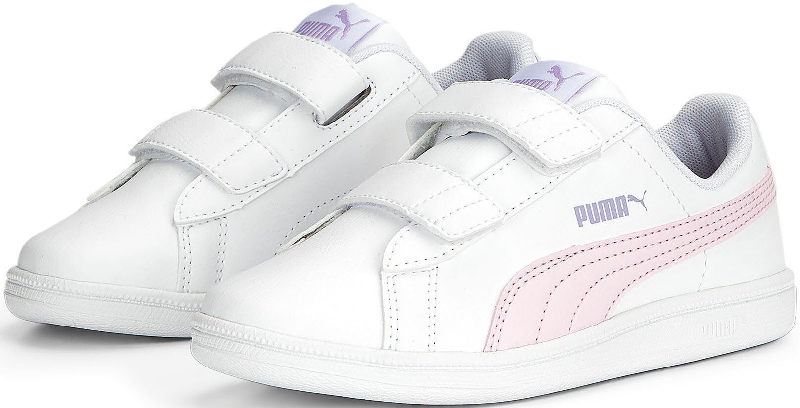 PUMA PUMA UP V PS Sneaker mit Klettverschluss weiß-rosa