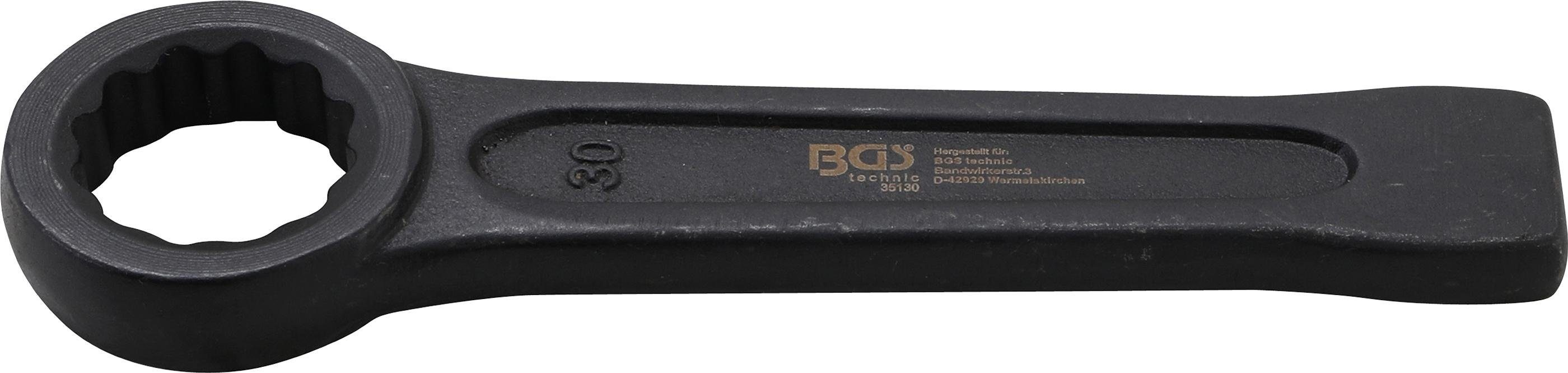 BGS technic Ringschlüssel Schlag-Ringschlüssel, SW 30 mm