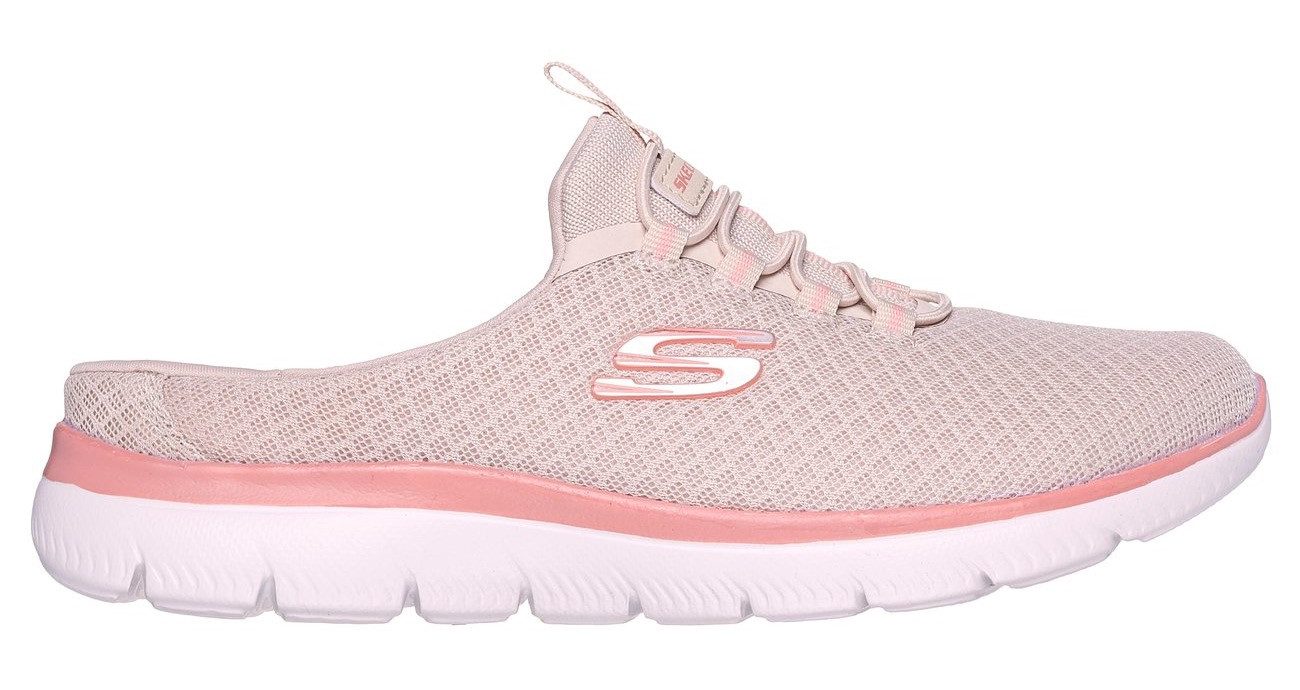 Skechers SUMMITS SWIFT STEP Sabot Sommerschuh, Schlappen, Schlupfschuh in veganer Verarbeitung
