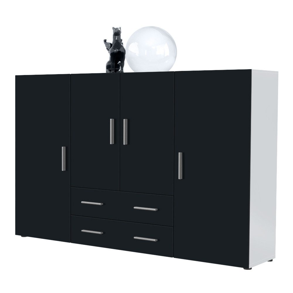 Vladon Highboard Nora (Anrichte mit 2 günstig online kaufen