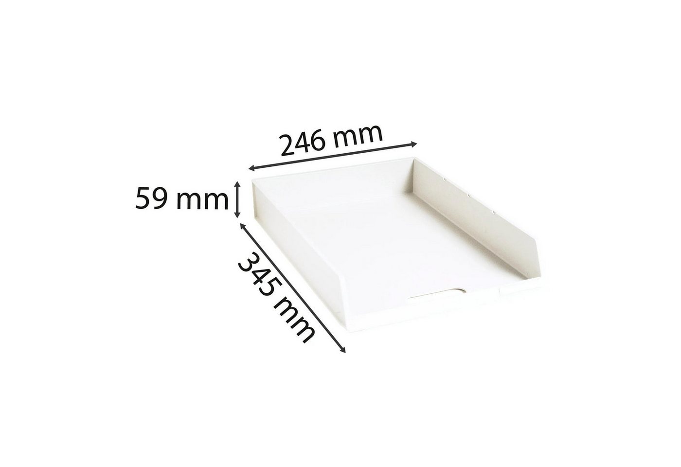 Thumbnail - EXACOMPTA Briefablage 6x Briefablage C4 - Weiß - 11013D, Briefkörbe