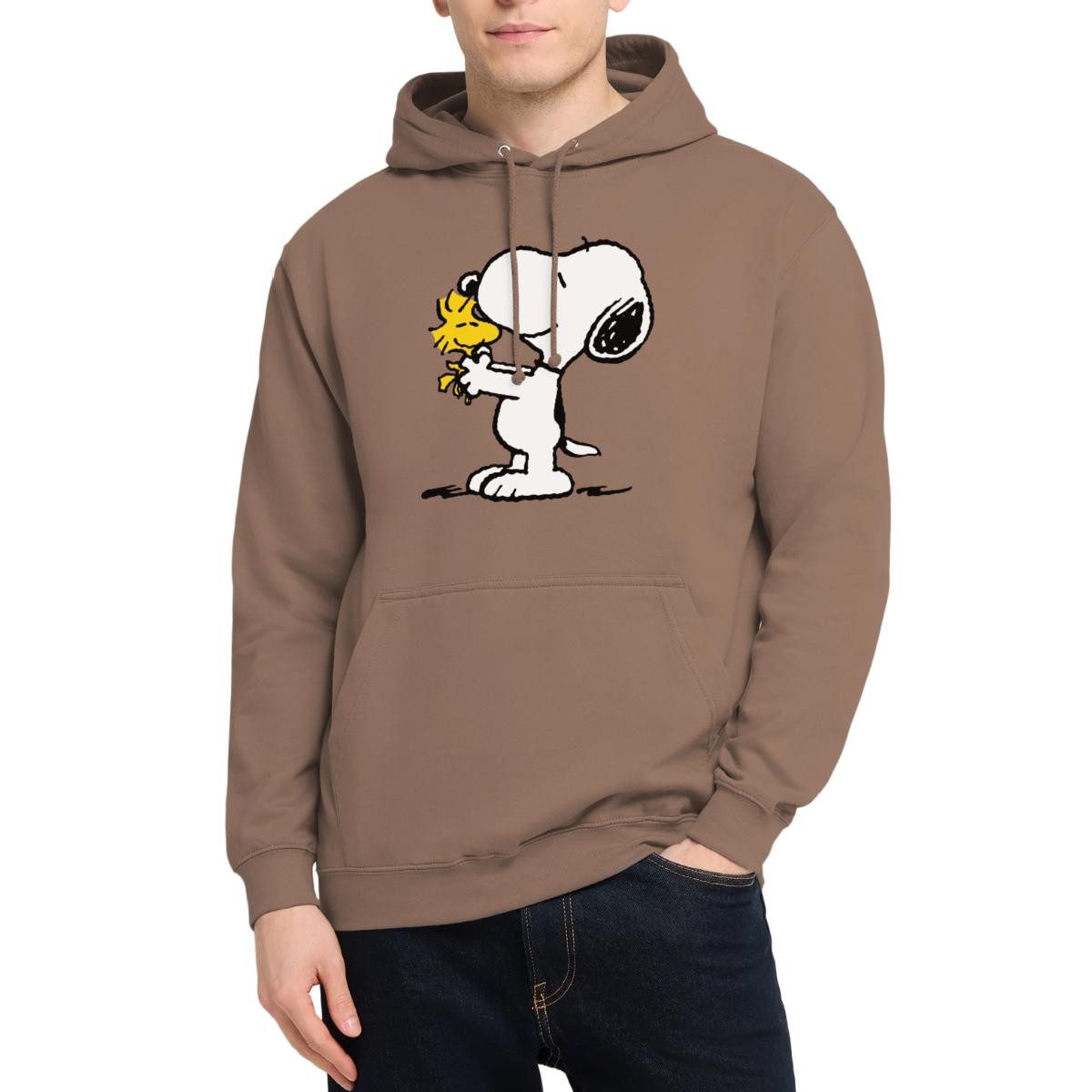 Spreadshirt Hoodie Peanuts Snoopy Und Woodstock Unisex Hoodie (1-tlg)