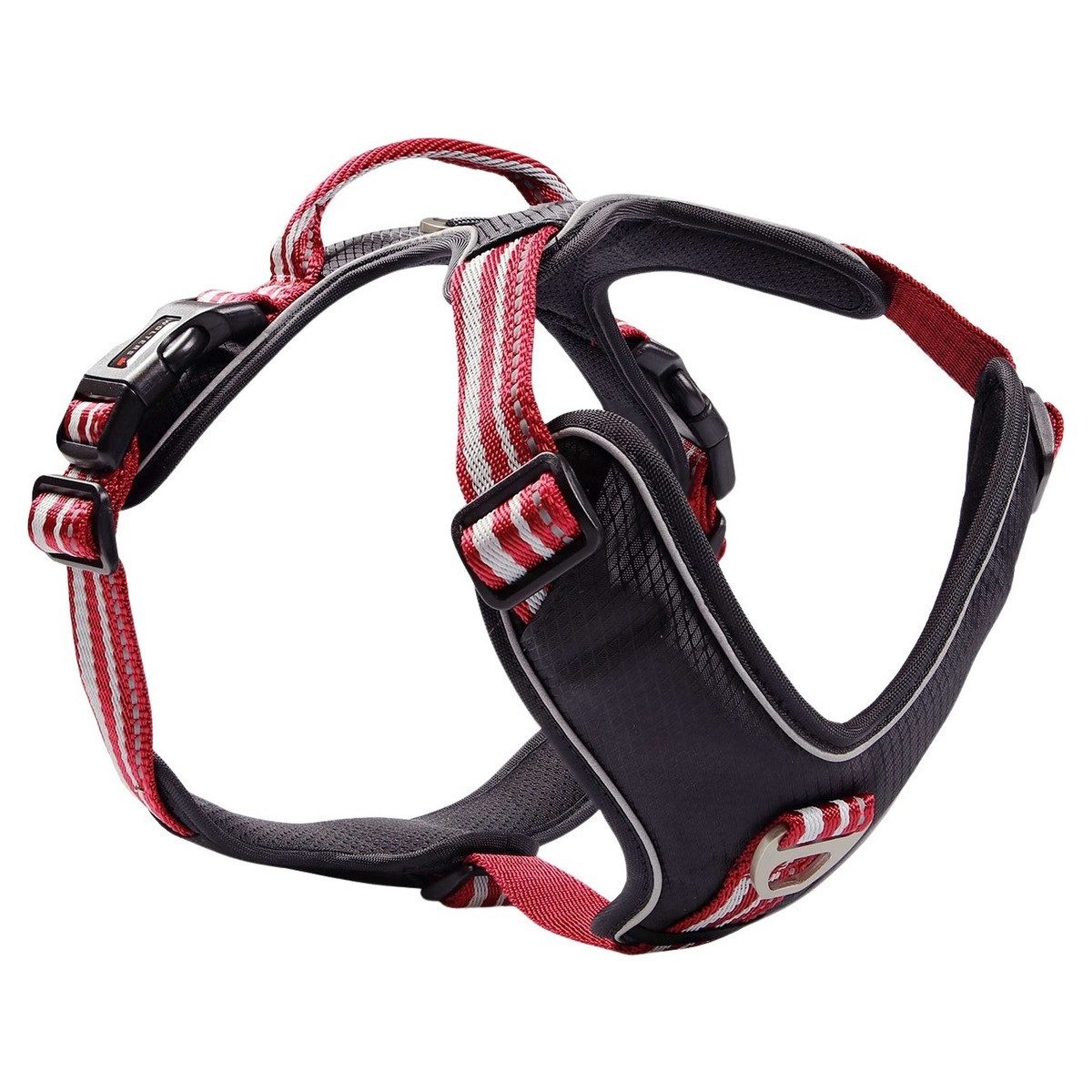 Wolters Hunde-Geschirr Geschirr Active Pro rot/schwarz günstig online kaufen