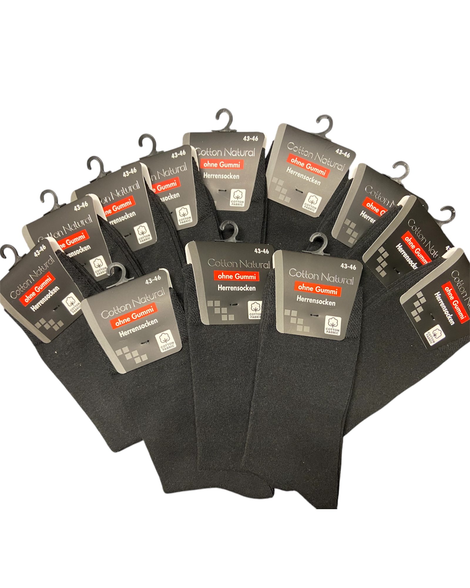 Businesssocken 10 Paar – Herren & Damen Socken aus Baumwolle