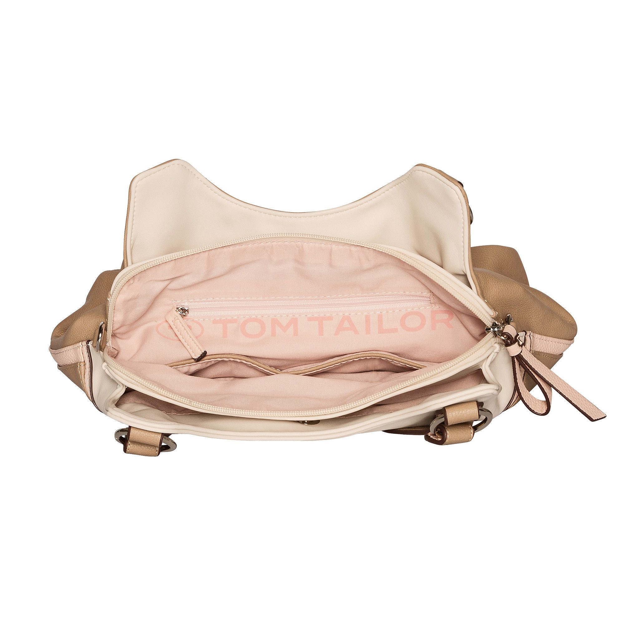 TOM TAILOR Umhängetasche Shopper Jule MIXED ROSE