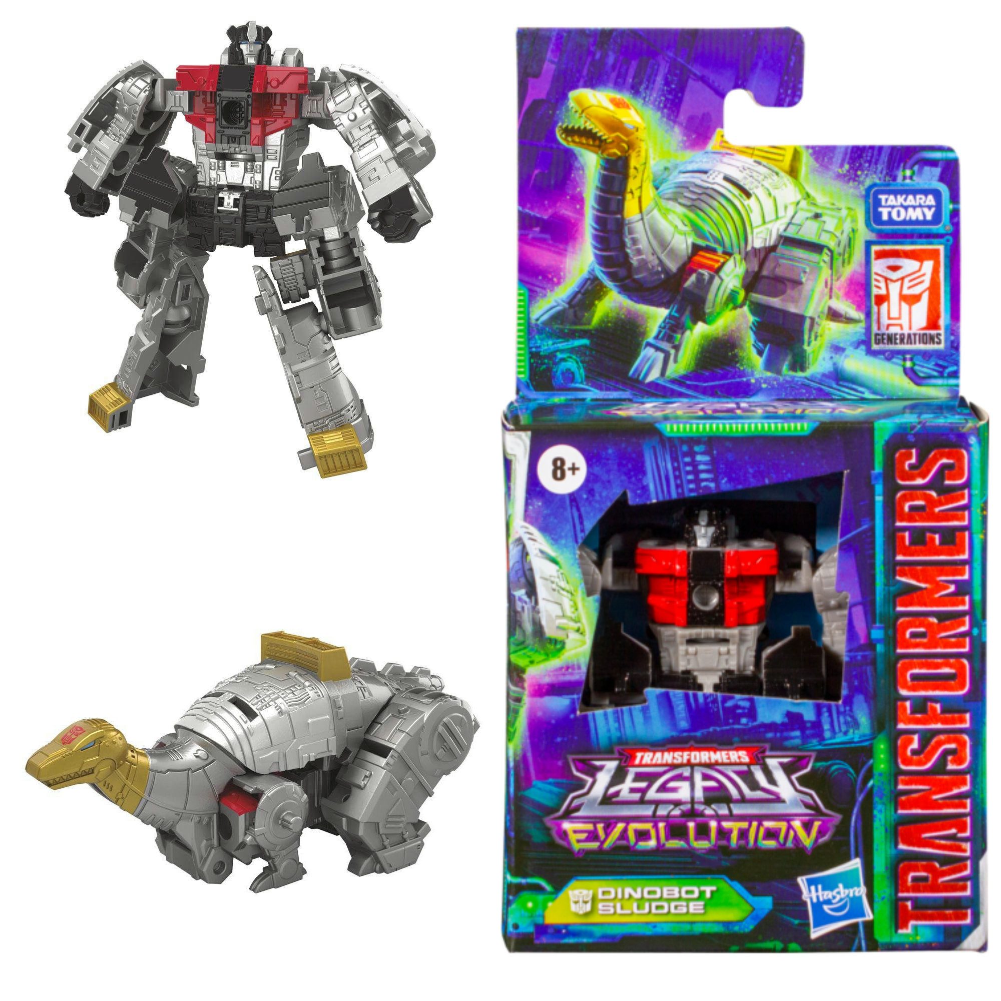 Transformers Actionfigur Transformers Legacy Evolution Sludge Slug Soundblaster Actionfigur