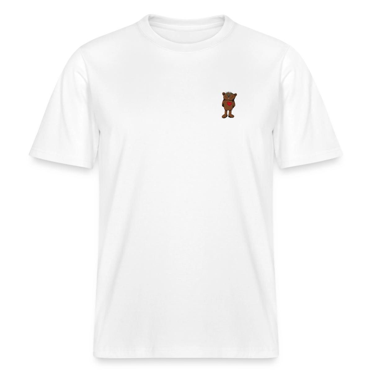 T-Shirt Janosch Kleiner Bär Stick Relaxed Fit Unisex T-Shirt