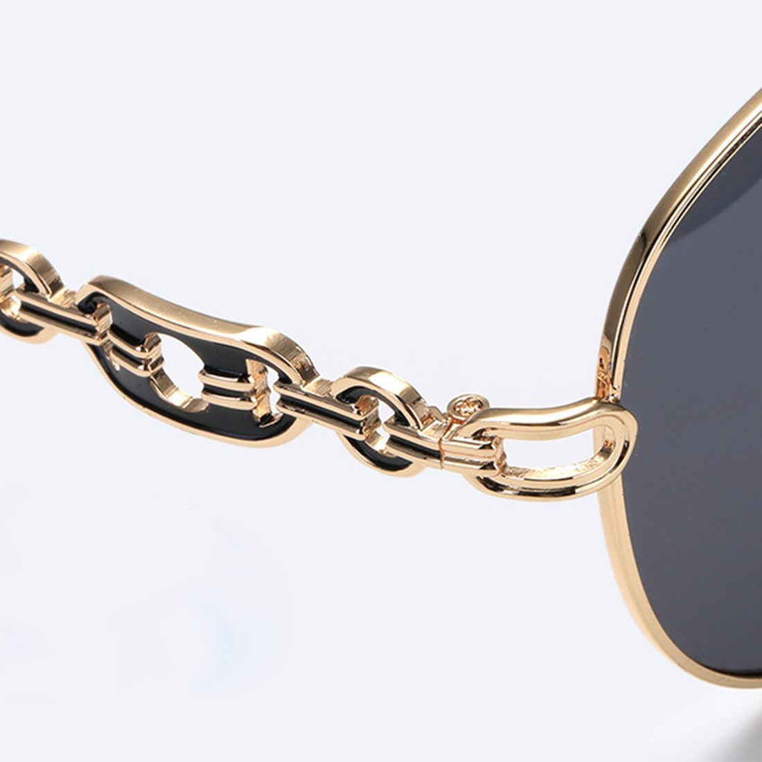 UV400 Sonnenbrille black Sunglasses Brille Damen Pilotenbrille Damen Sonnenbrille Verspiegelte Vintage Haiaveng Retro