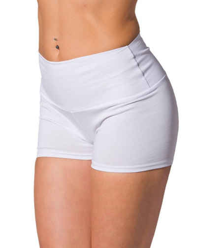 Alkato Yogashorts Alkato Damen Шорти mit Hohem Bund Hotpants Radlerhose Long Шорти