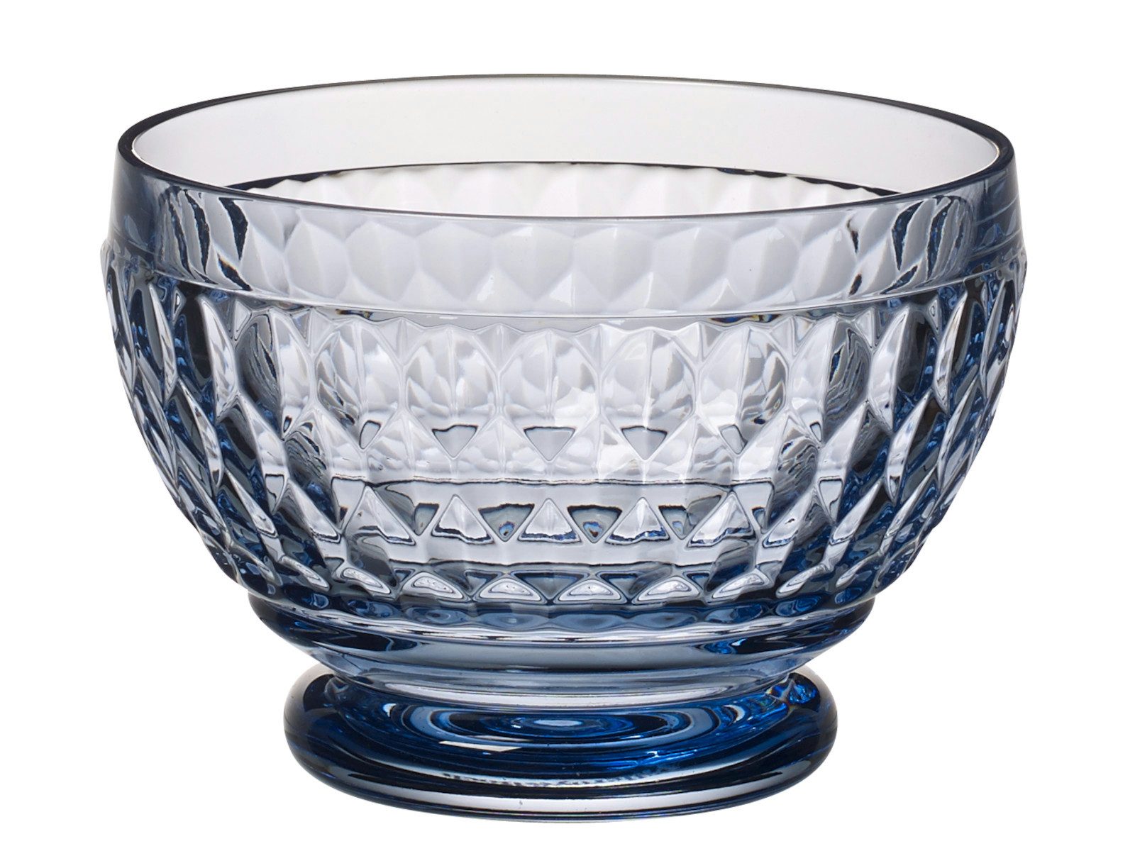 Villeroy & Boch Schale Boston coloured Schale blue 0,43 l, Kristallglas, (Schüsseln & Чаши)