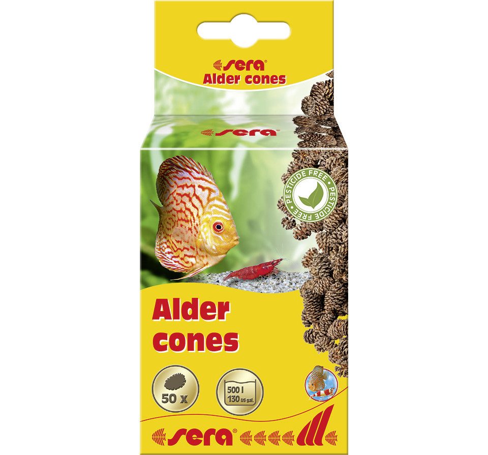 Sera Aquariumfilter Sera Аквариумыpflege Erlenzapfen 50 Stück